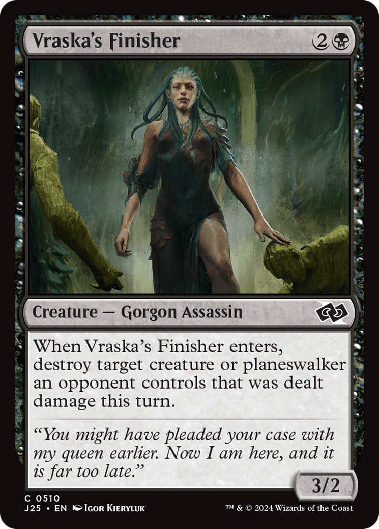 Vraska's Finisher Foundations Jumpstart、mySite、waistdrama