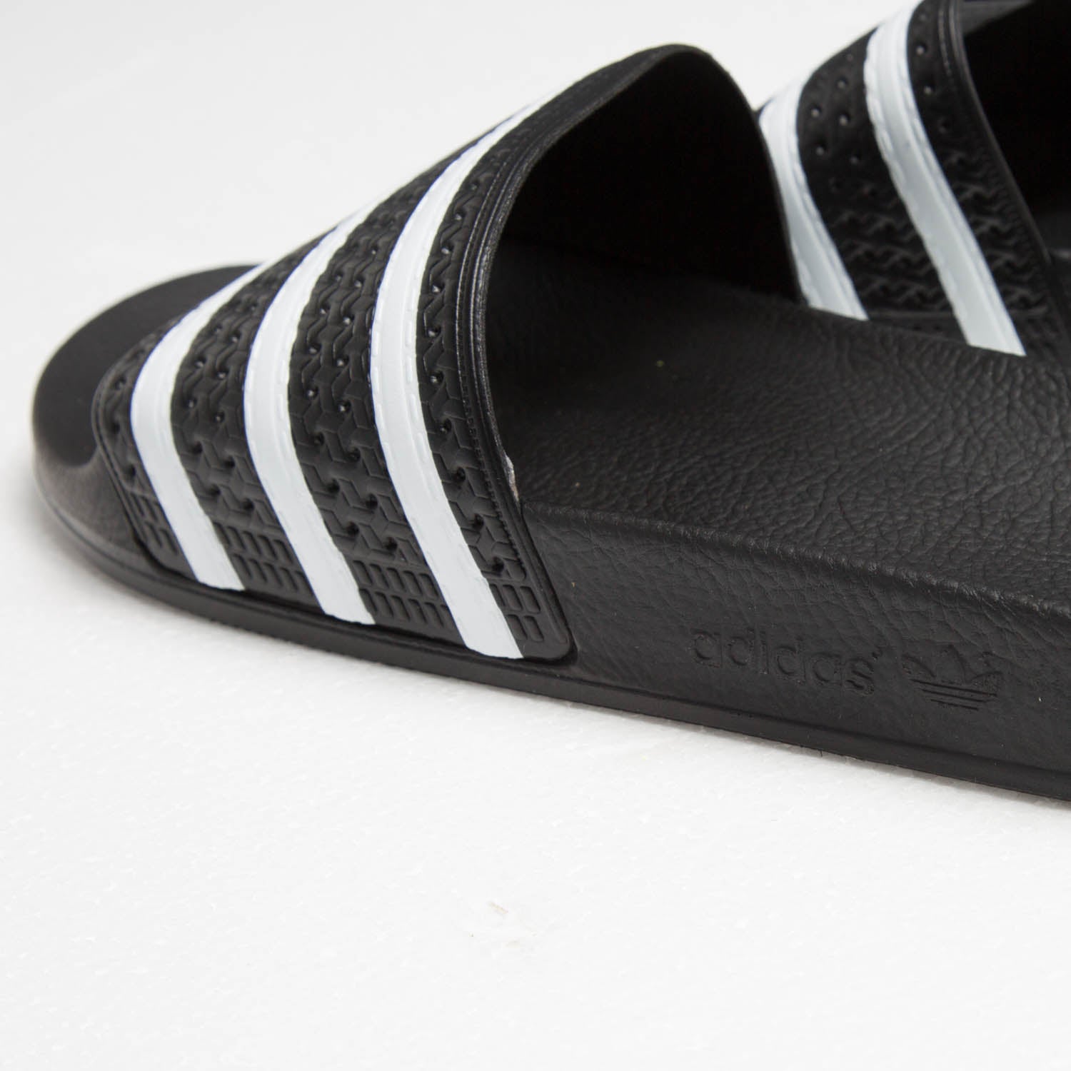 Adidas Originals Adilette Slide Black/White、mySite、zt4zffjzw