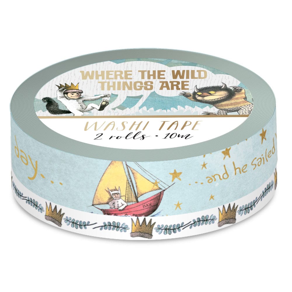  Washi Tape Set - Where the Wild Things Are Max - Boat、mySite、ghnorth