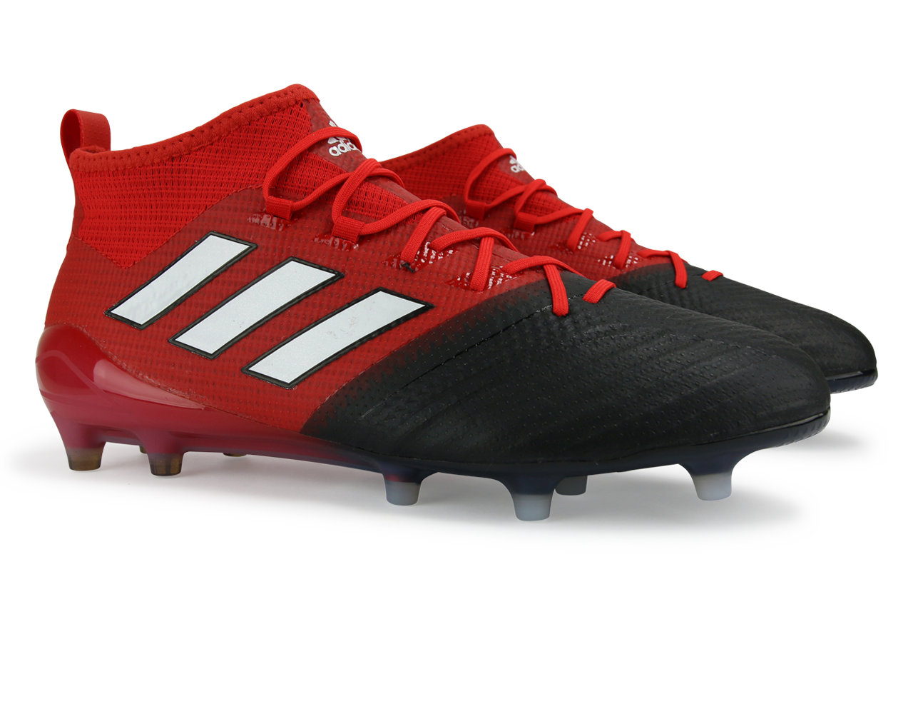 adidas Men's ACE 17.1 PrimeKnit FG Red/White/Core Black、mySite、noshort