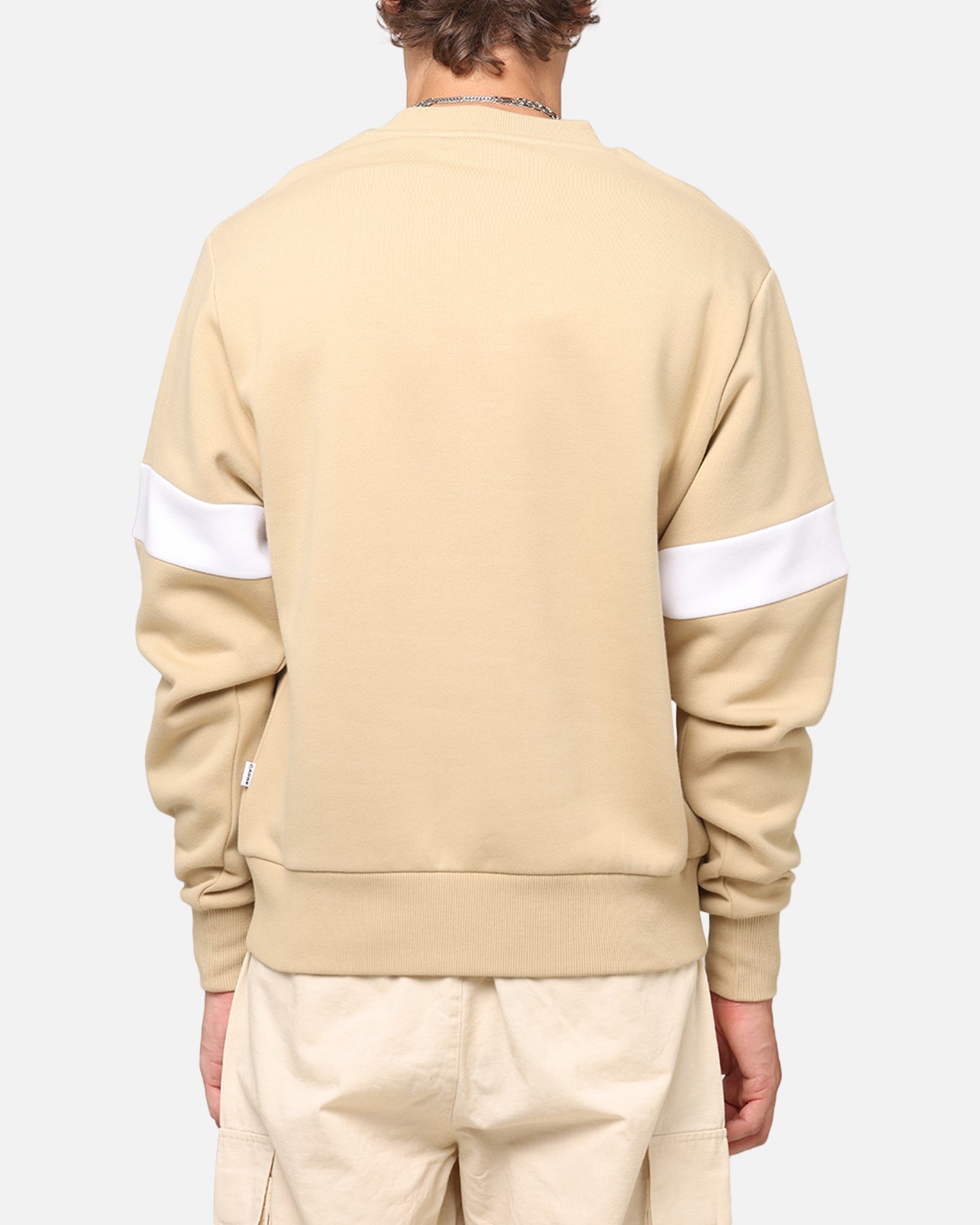 Carre Bars Crewneck Stone/White、mySite、zt4zffjzw