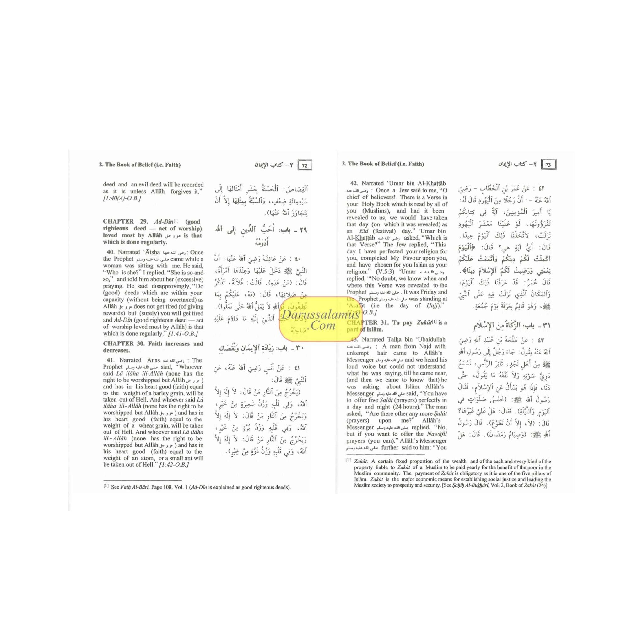 Summarized Sahih Al-Bukhari By Dr. Muhammad Muhsin Khan (Medium Size)、mySite、topwebapps