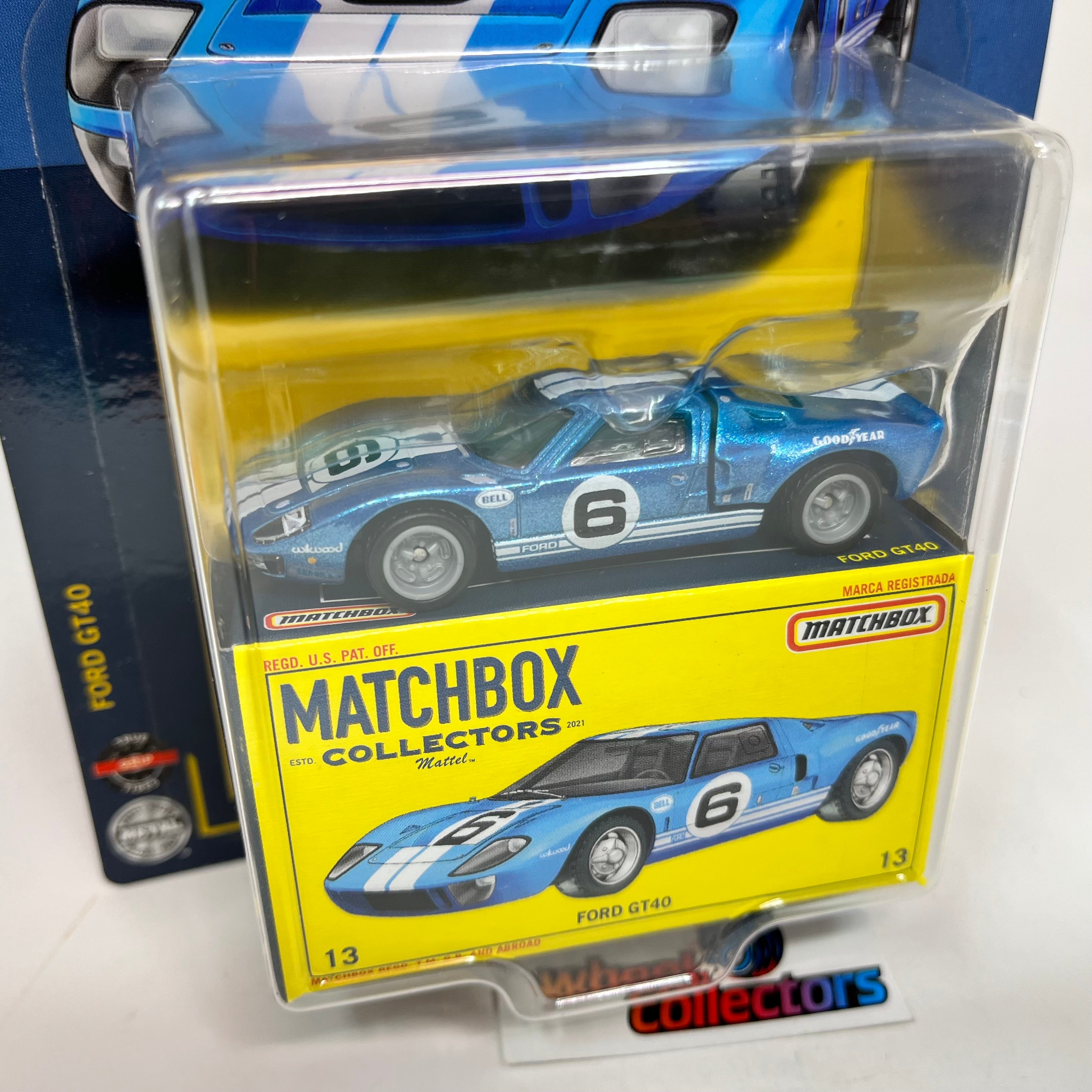 Ford GT40 #13 * 2022 Matchbox Collectors Series、mySite、hgirdovlk