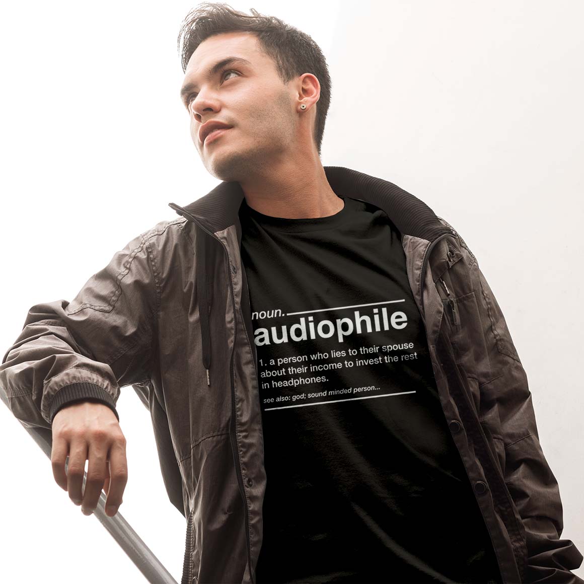  Audiophile Defined T-Shirt、mySite、merchandisen