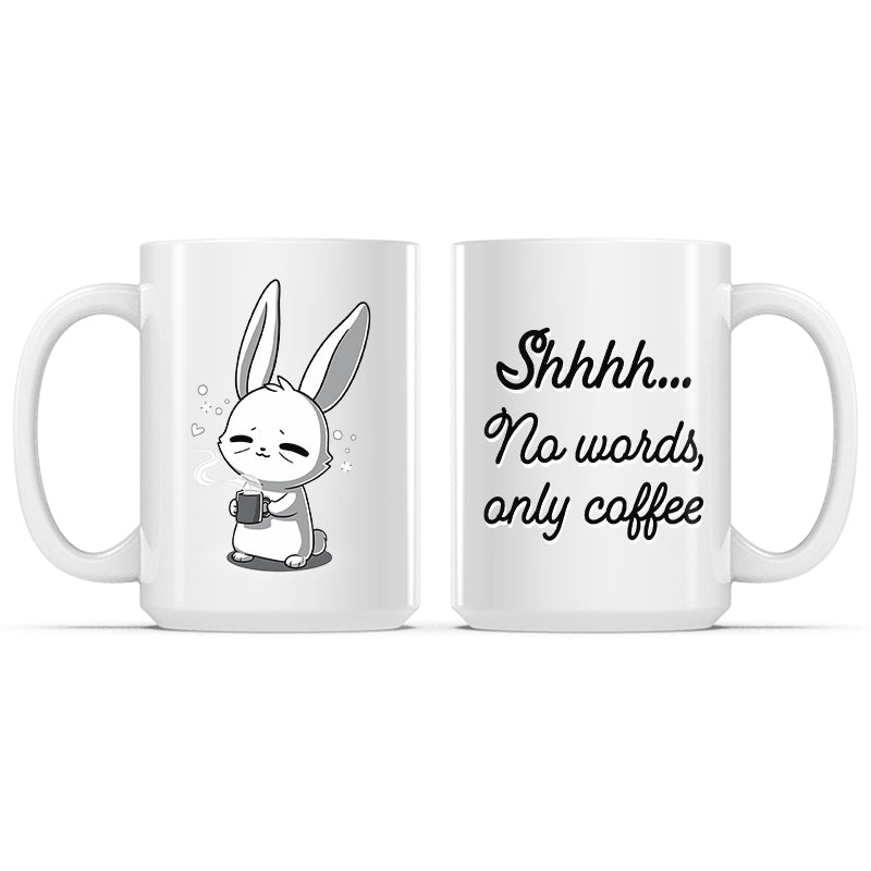 No Words, Only Coffee Mug、mySite、lovesweatpilates