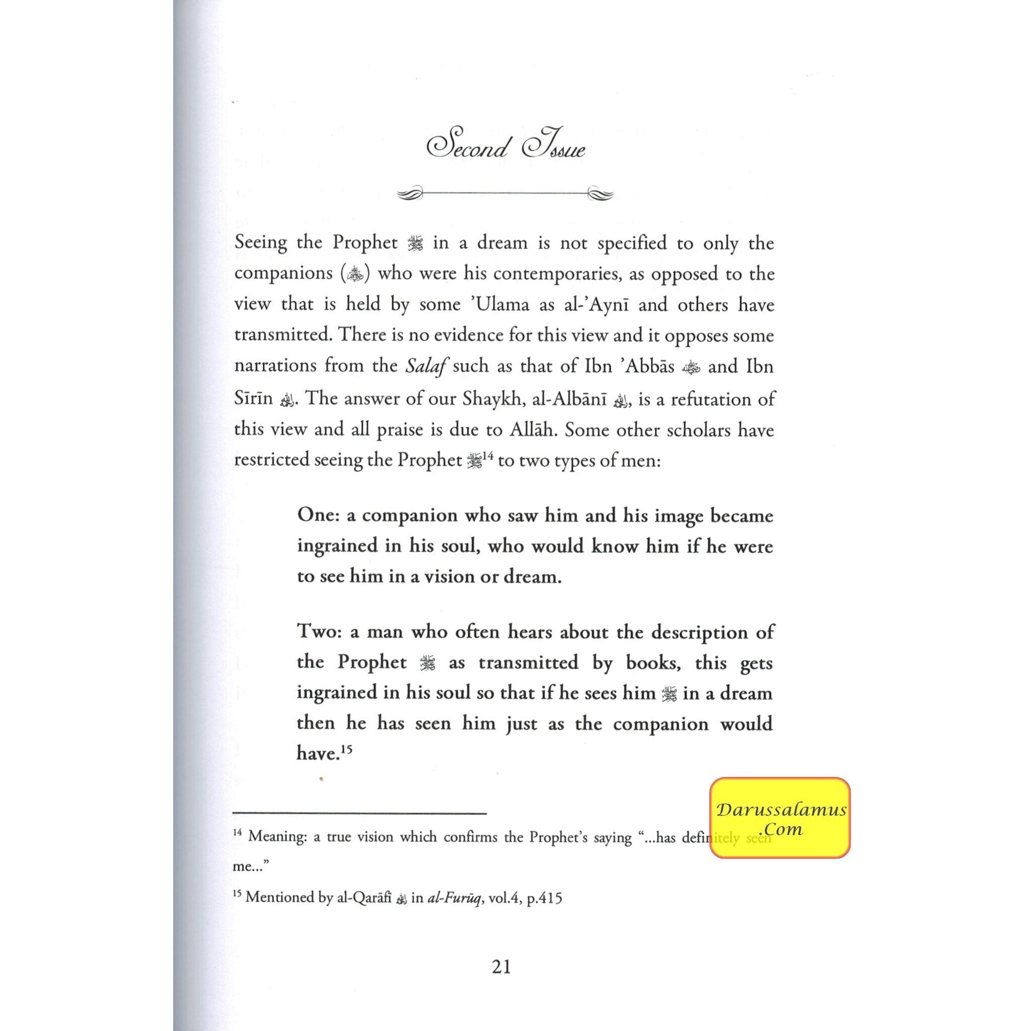 Seeing the Prophet (PBUH) in Dreams and Vision By Shaykh Mashoor Salman、mySite、topwebapps