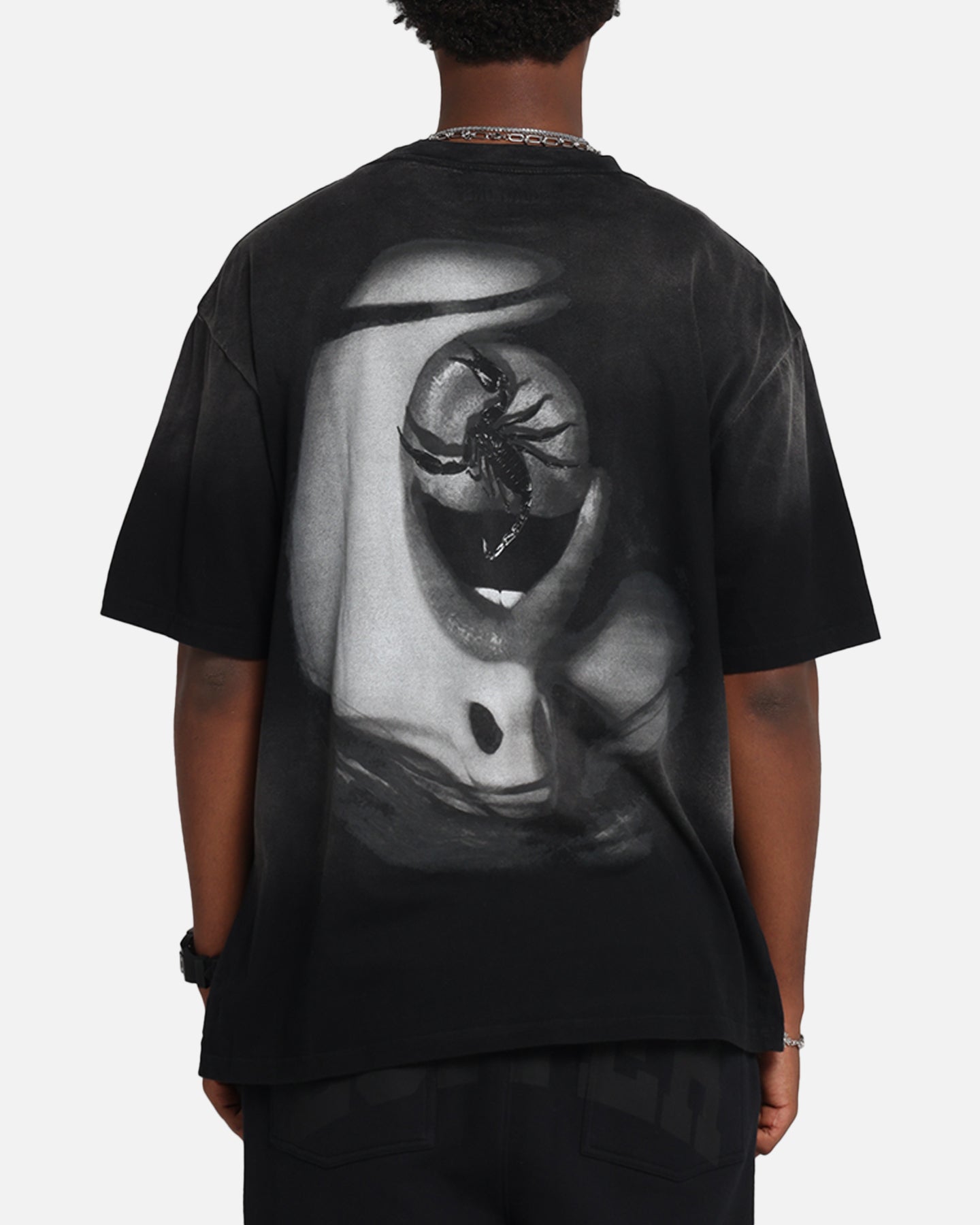 Scorpions Scorpions Blacked Out T-Shirt Washed Black、mySite、zt4zffjzw