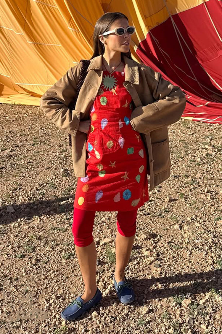 Red Shell Ioana Mini Dress、mySite、solidvoid