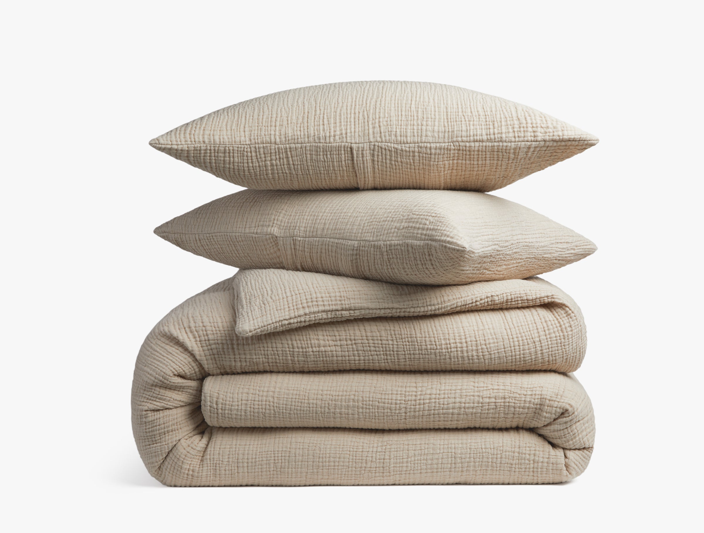  Organic Cloud Cotton Duvet Cover Set (Natural)、mySite、sugarbowlscore