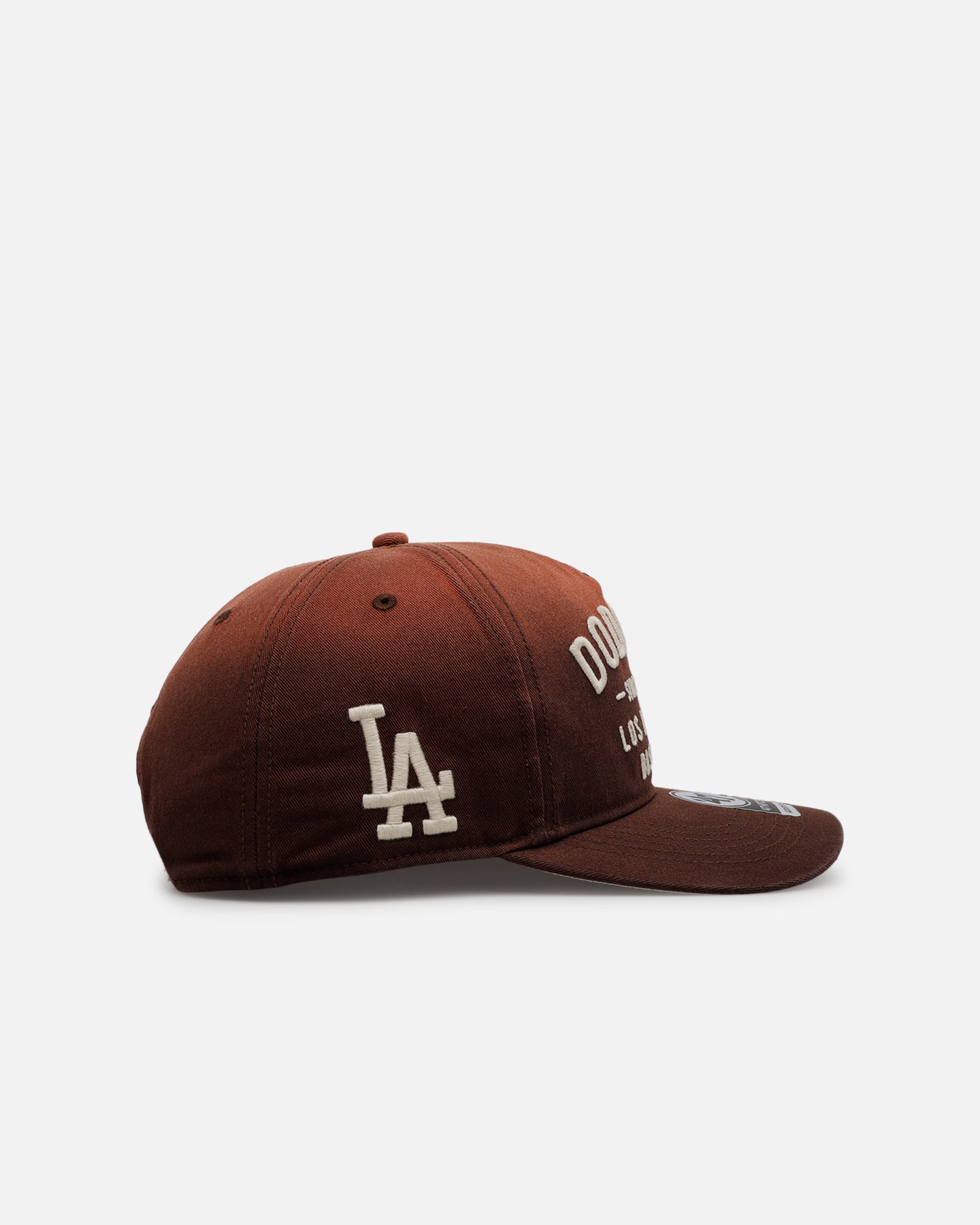 47 Brand Los Angeles Dodgers 'Dusted' 47 Hitch Snapback Brown、mySite、zt4zffjzw
