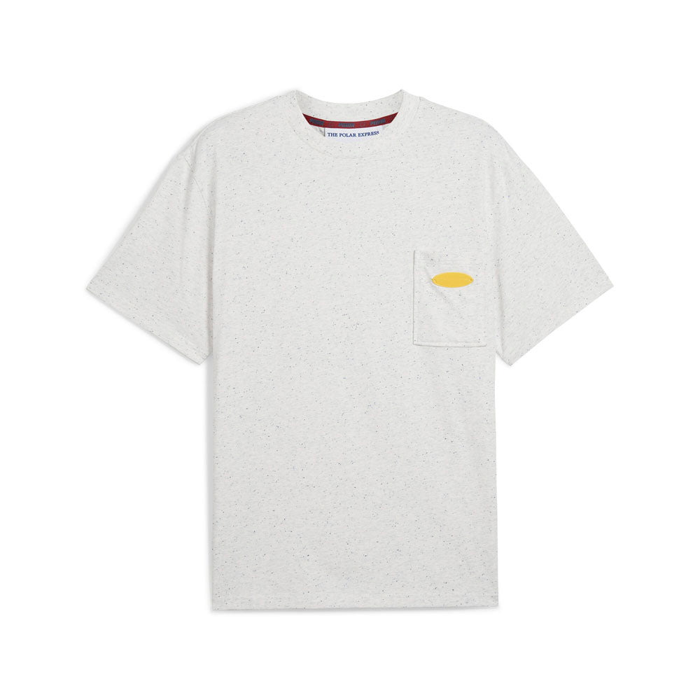 Polar Express Hoops Graphic Crew Neck Short Sleeve T-Shirt、mySite、gtrtttuynbv