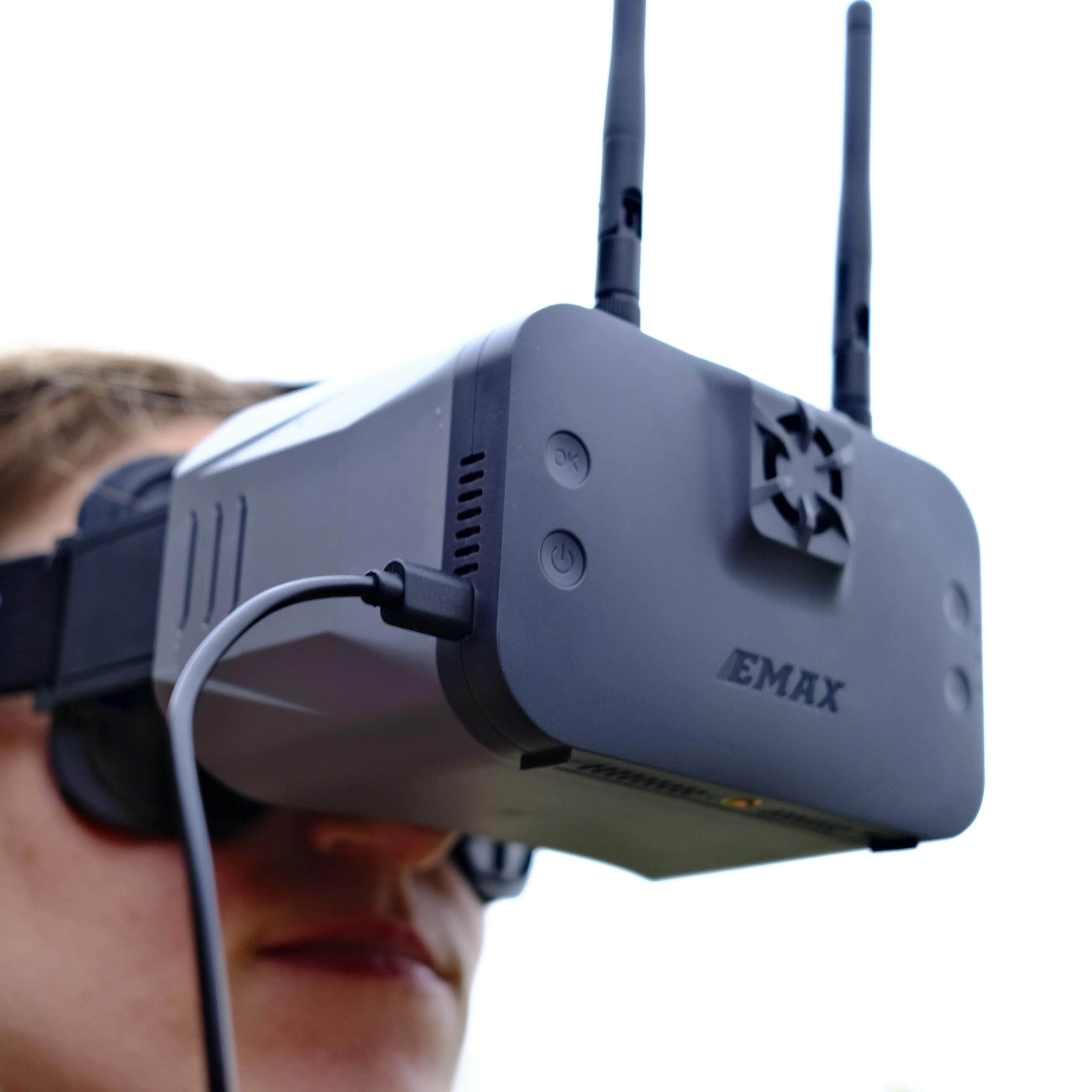  EMAX RTF Tinyhawk III Plus Whoop Ready-to-Fly ELRS 2.4GHz Analog Kit w/ Goggles, Radio Transmitter, Batteries, Charger, and Drone、mySite、merchandisen