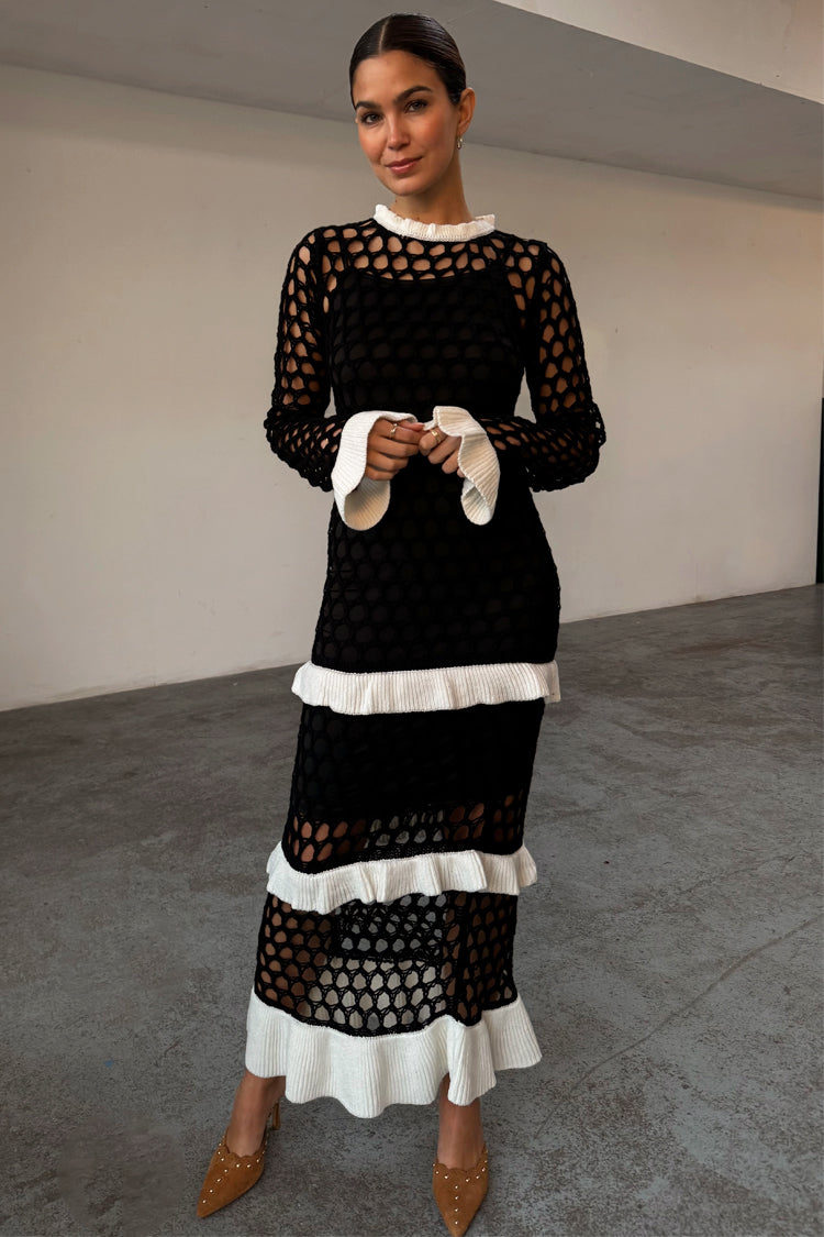 Mono Crochet Chloe Dress、mySite、solidvoid