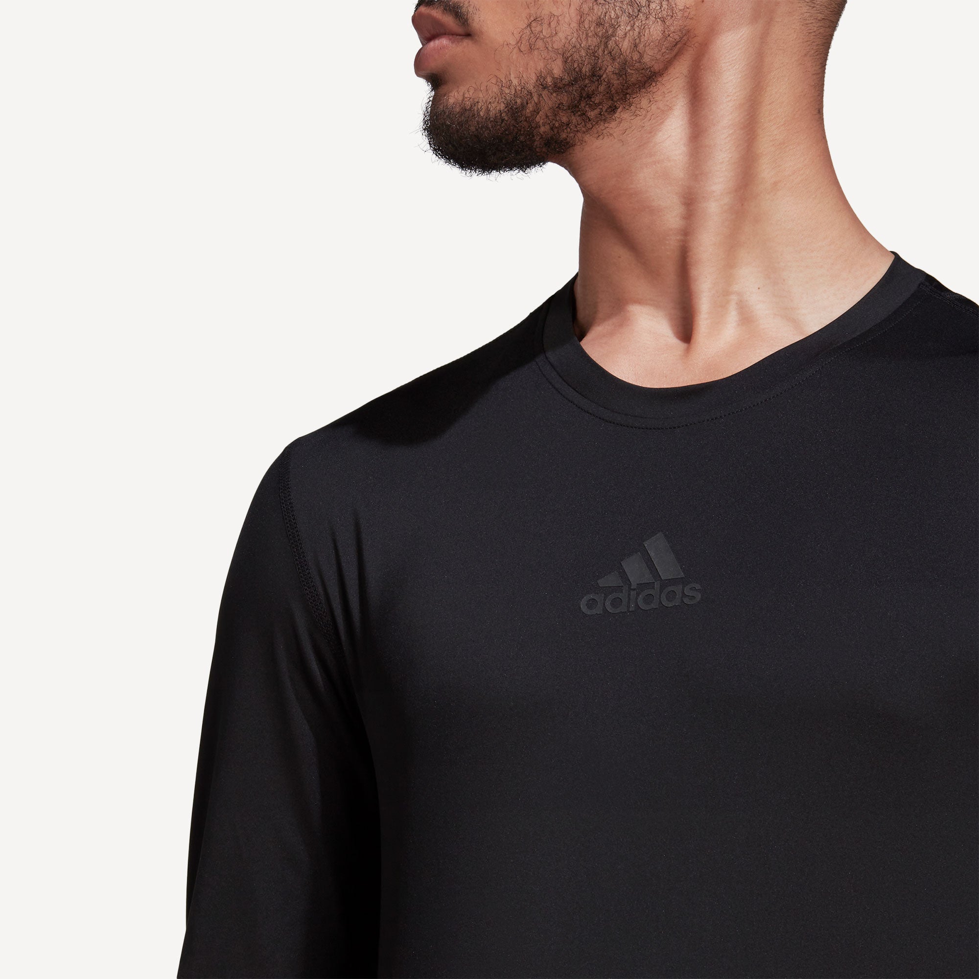 adidas Paris Tech Men's Long-Sleeve Tennis Shirt