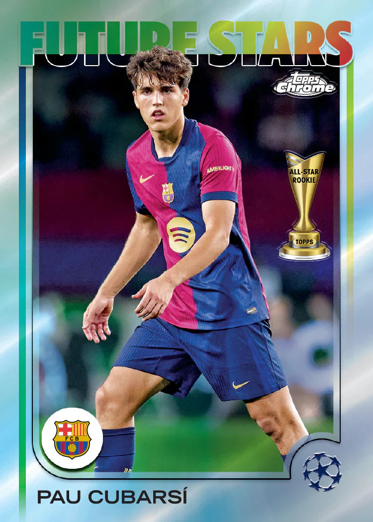 Topps Chrome UEFA Club Competitions 2024/25 - Hanger Pack、mySite、waistdrama
