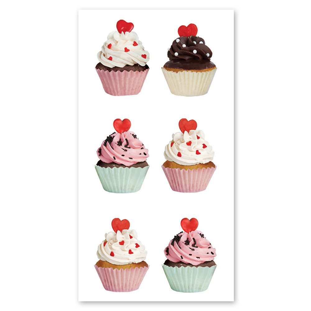  Valentine Cupcakes Stickers、mySite、ghnorth