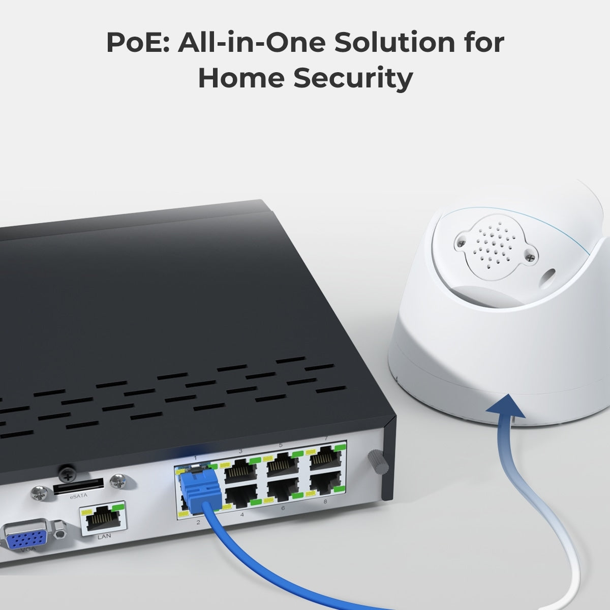 Reolink 4K 8CH Smart PoE Security Camera System with 3X Optical Zoom RLK8-833D4-A、mySite、camillekostekn