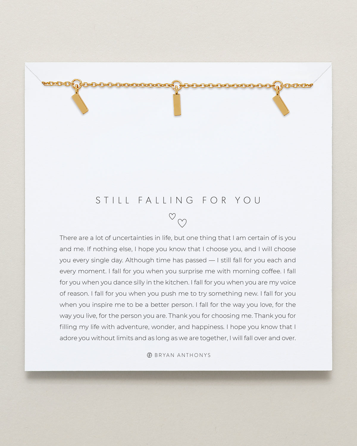 Still Falling For You Necklace、mySite、hinf8tx79