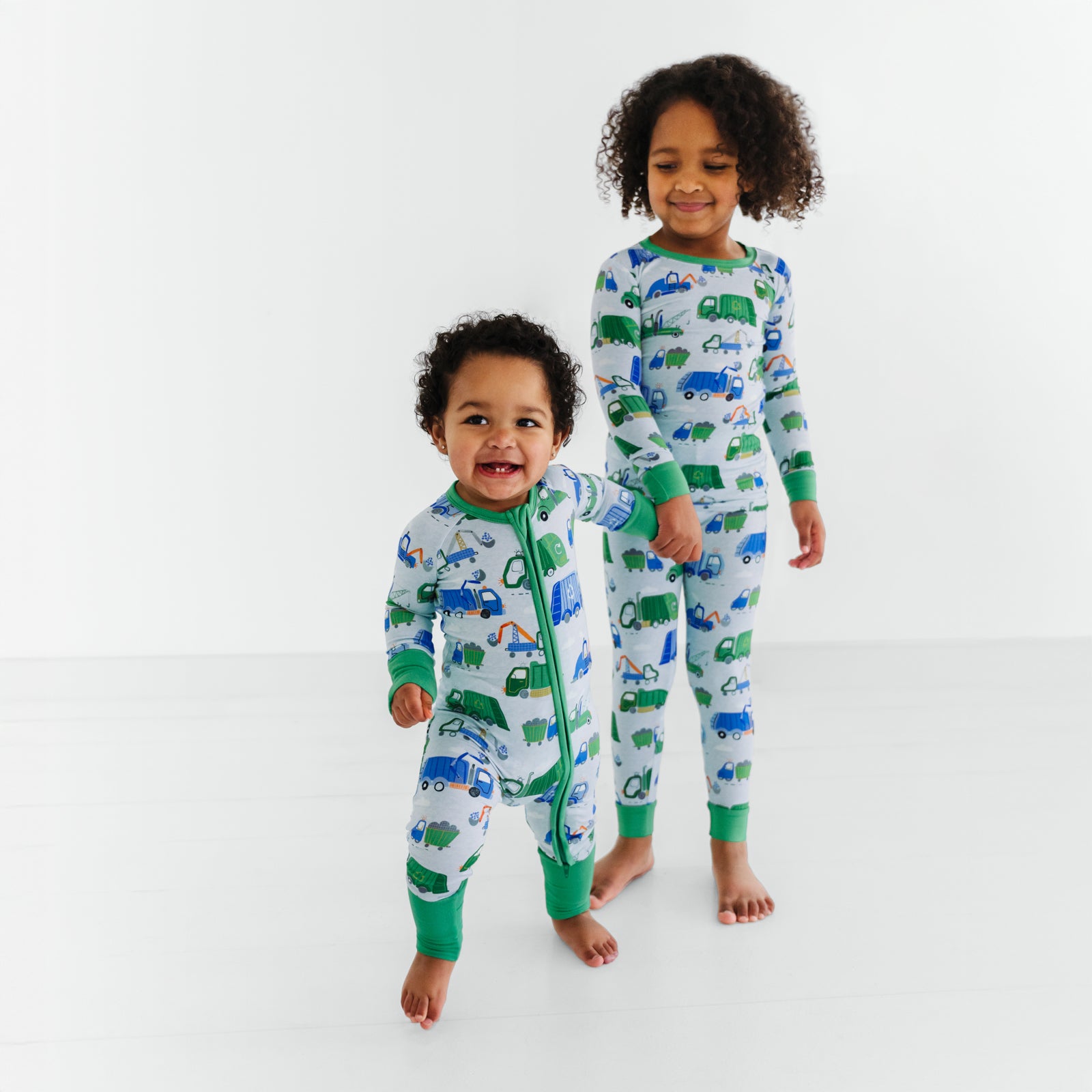 Clean Up Crew Two-Piece Pajama Set、mySite、g9winljtr