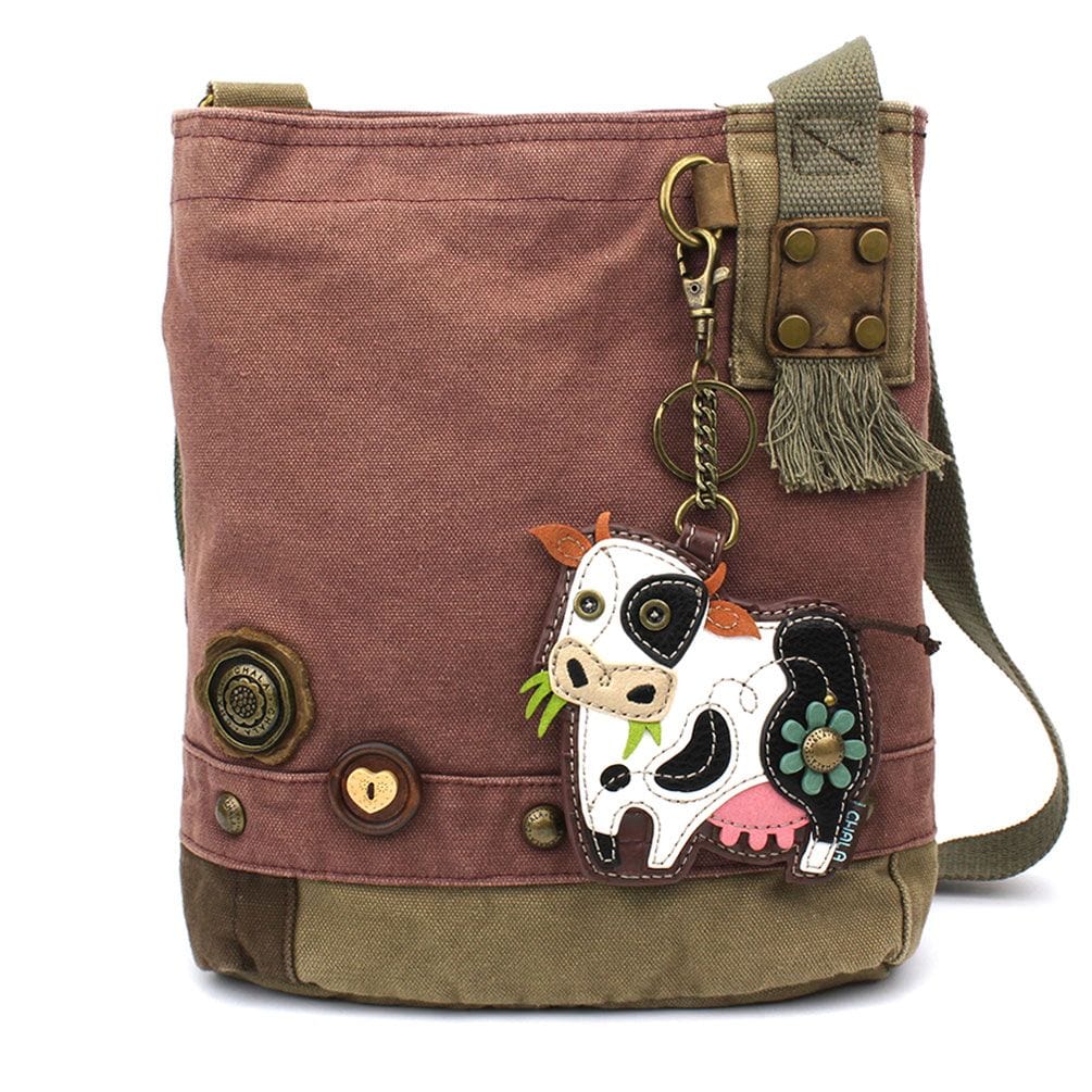 Cow Collection by Chala- Crossbody Bags, Satchels, Totes- Vegan Purses、mySite、g9winljtr