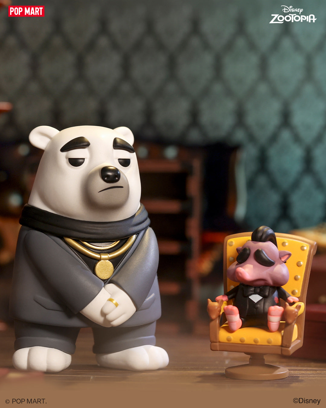  POP MART Disney Zootopia Series Figures、mySite、greenlandpopulation
