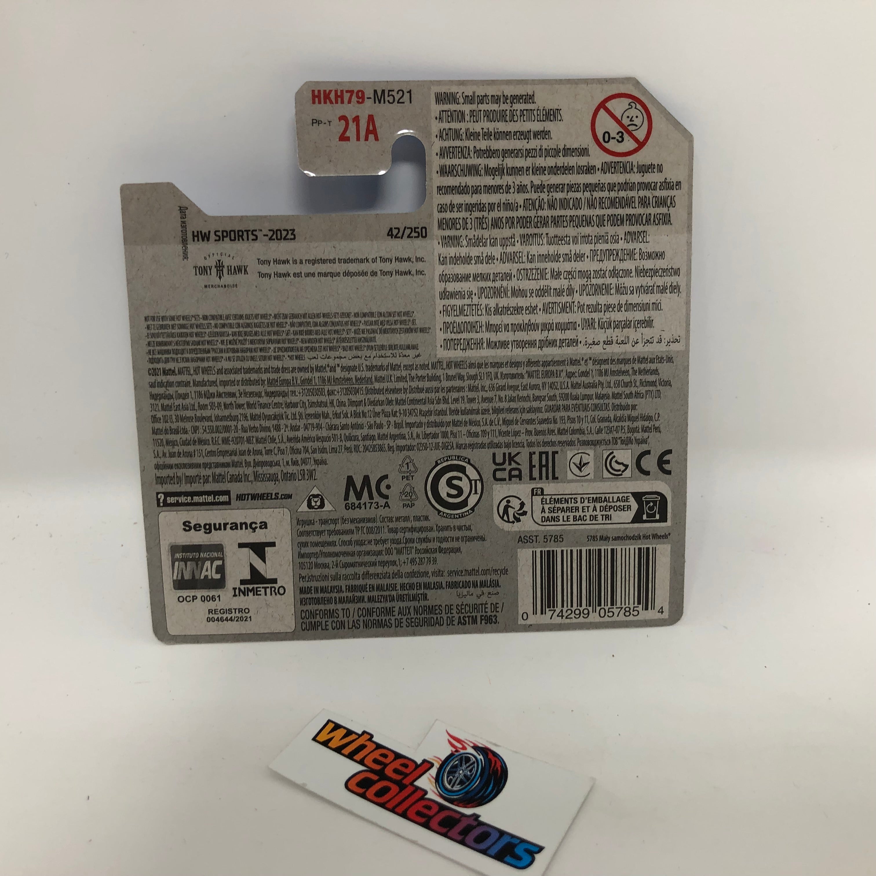 Skate Grom #42 Tony Hawk * 2023 Hot Wheels Case A Release Short Card、mySite、hgirdovlk