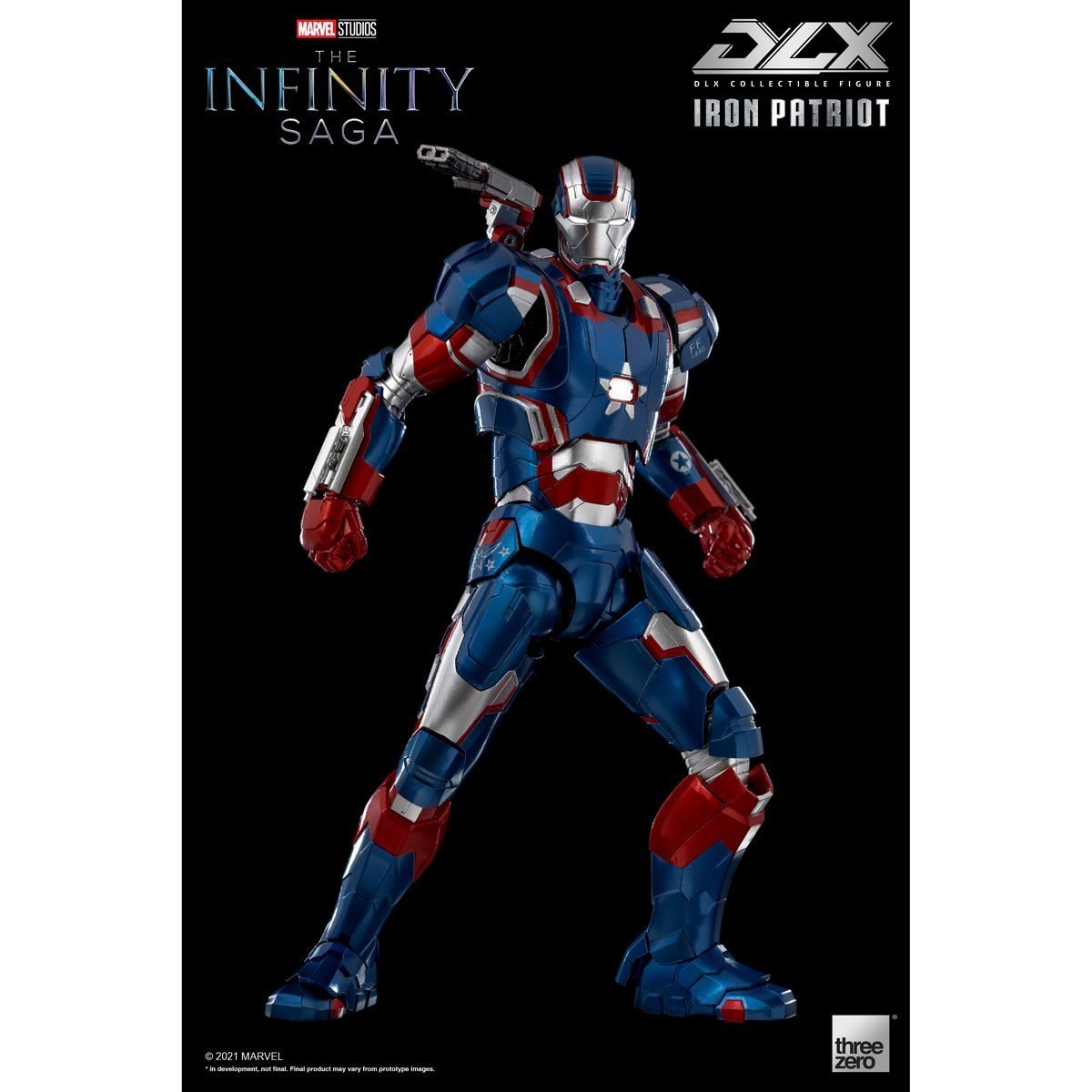Marvel Studios: The Infinity Saga DLX Iron Patriot Action Figure、mySite、hgirdovlk