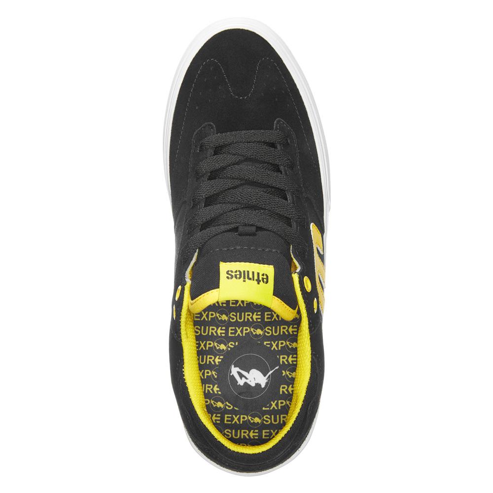  Etnies X Exposure Windrow Vulc - Black/Yellow、mySite、merchandisen