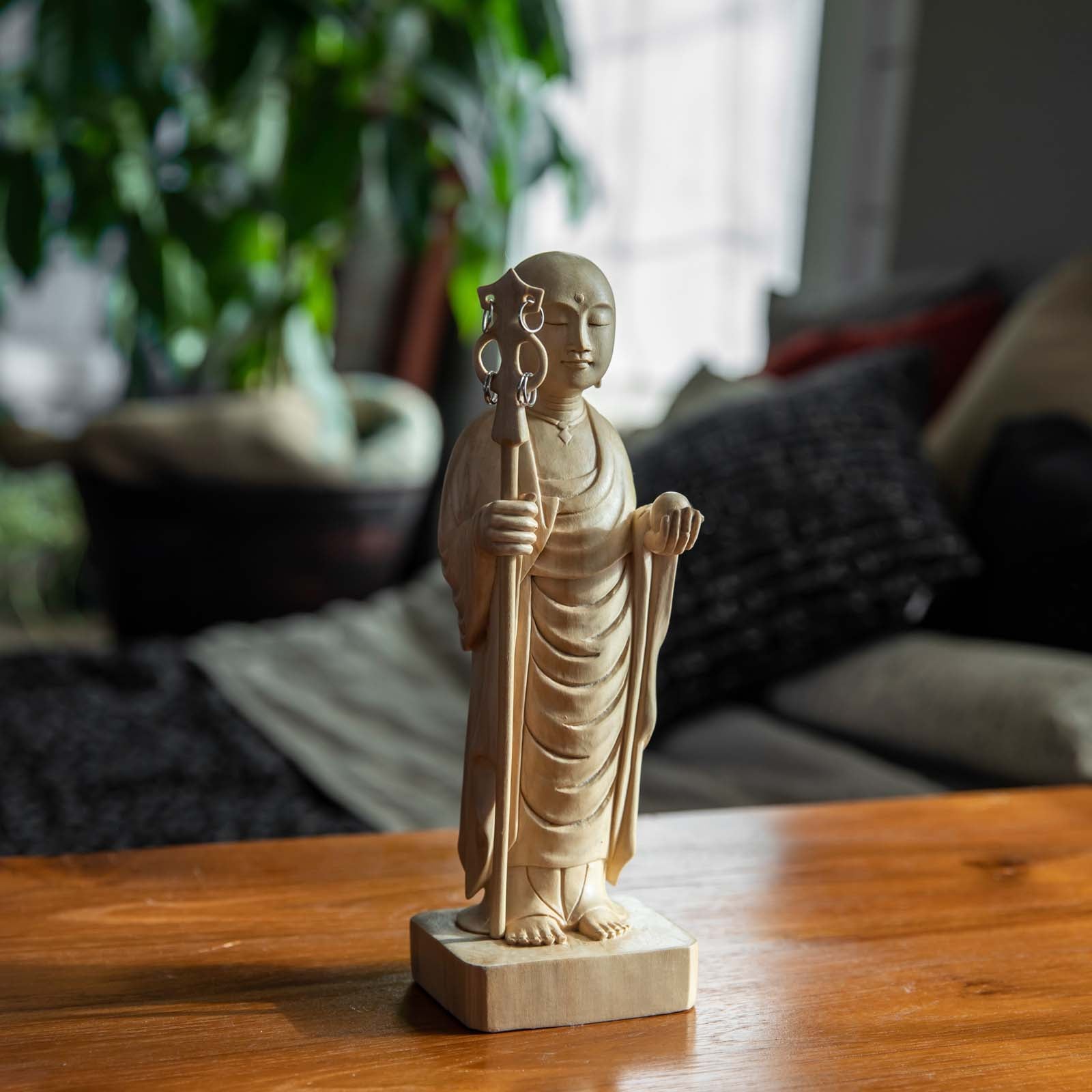 Wooden Jizo Man Statue、mySite、topwebapps