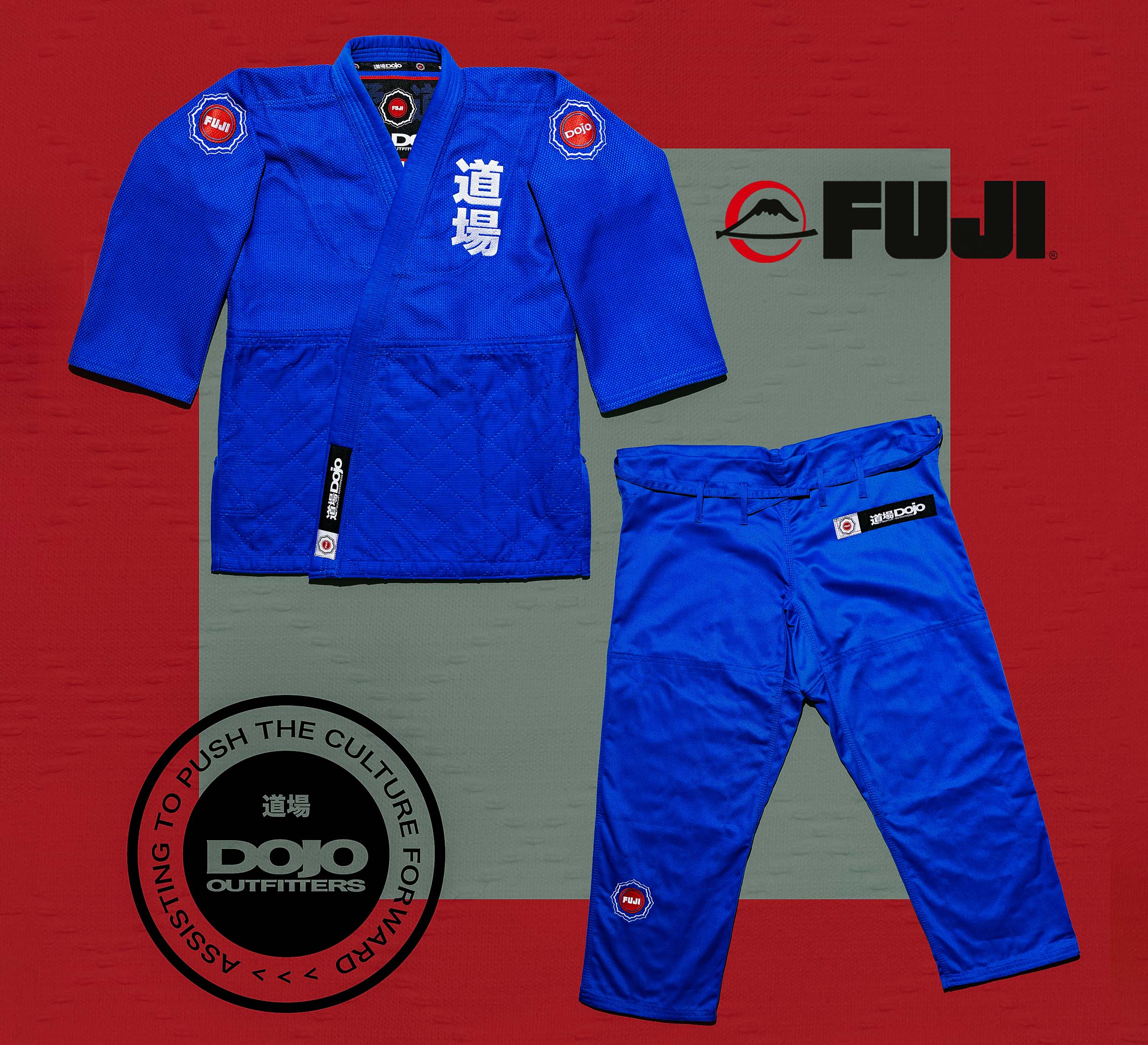 Dojo Outfitters x FUJI Judo Gi Blue、mySite、gigharbornorthrealestate