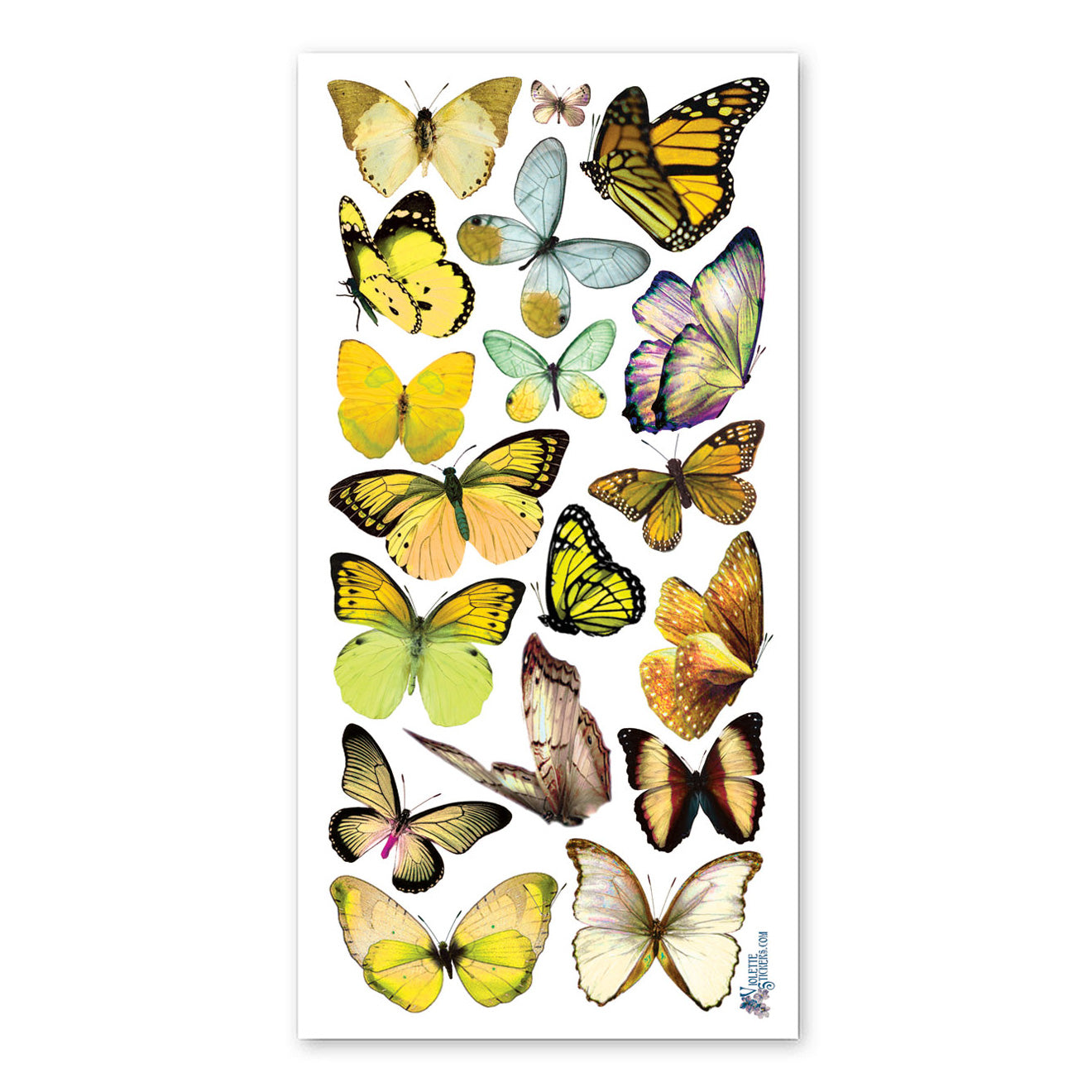  Lemon Butterflies Stickers、mySite、ghnorth