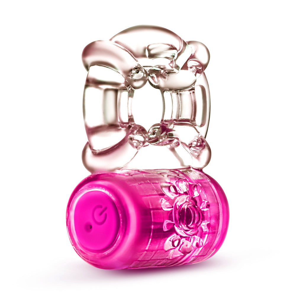 Play With Me By Blush® | Pleaser: Rechargeable Vibrating Penis Ring - Pink、mySite、bottomscart
