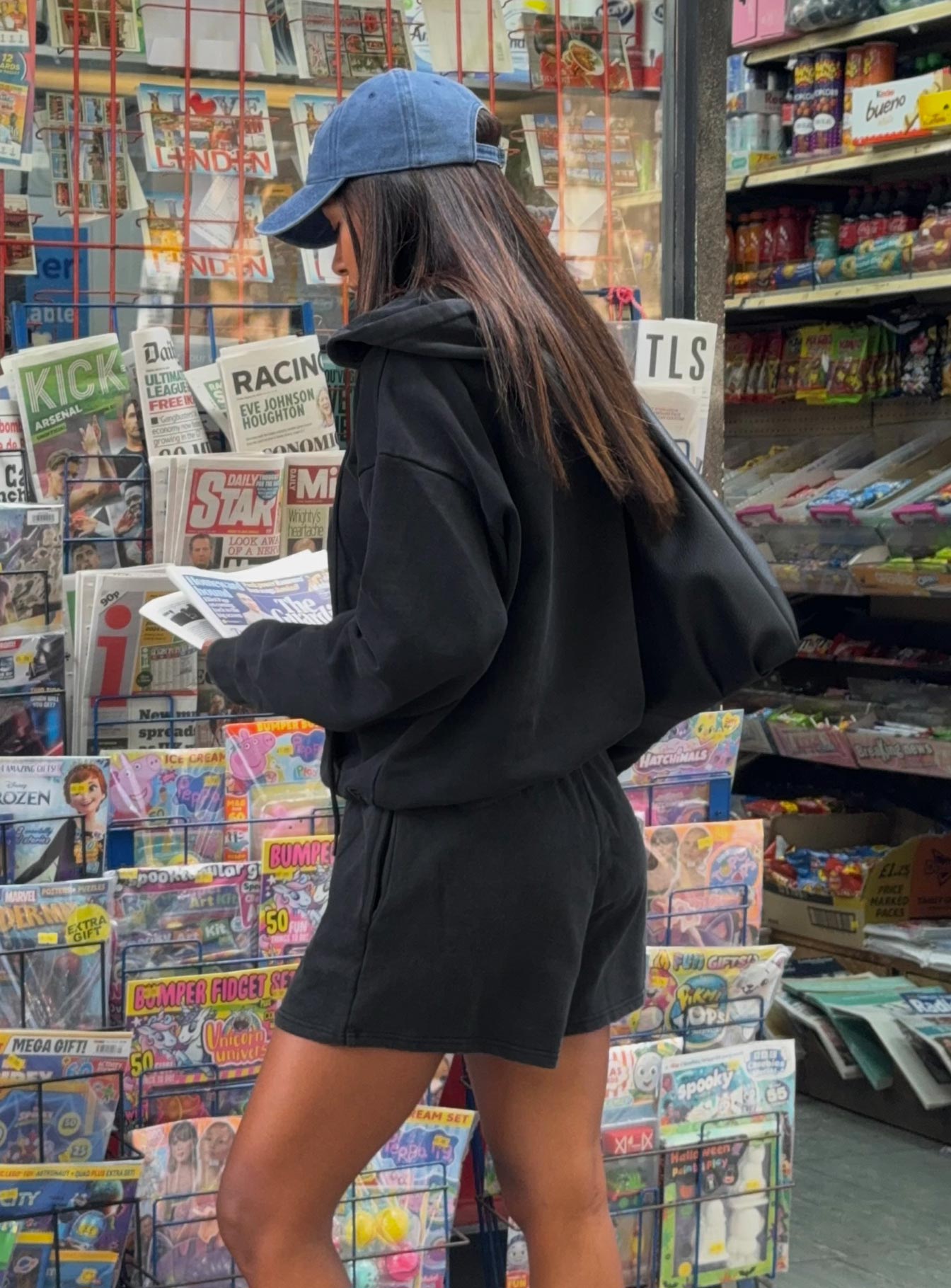 All Day Short Washed Black、mySite、solidvoid