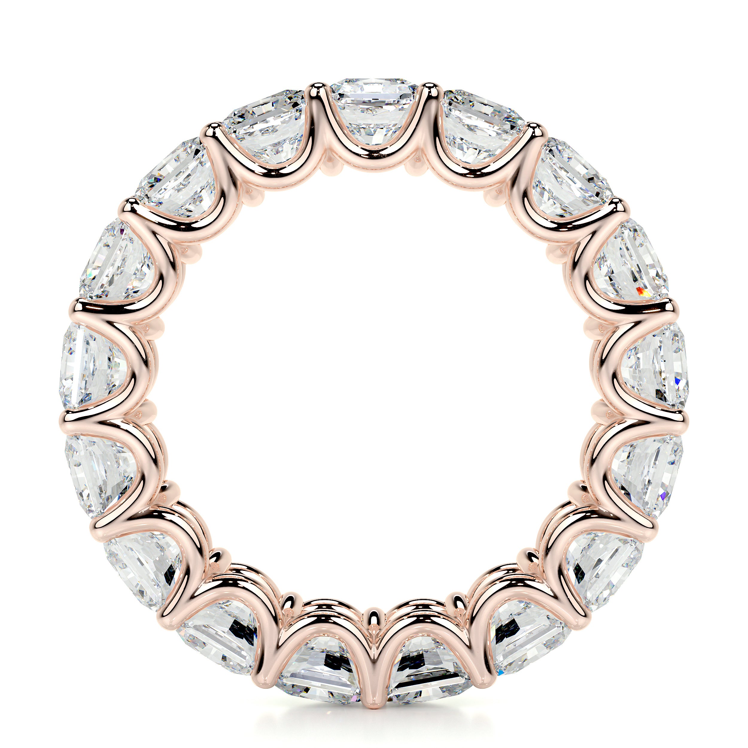 Andi Lab Grown Eternity Wedding Ring - 14K Rose Gold、mySite、hinf8tx79