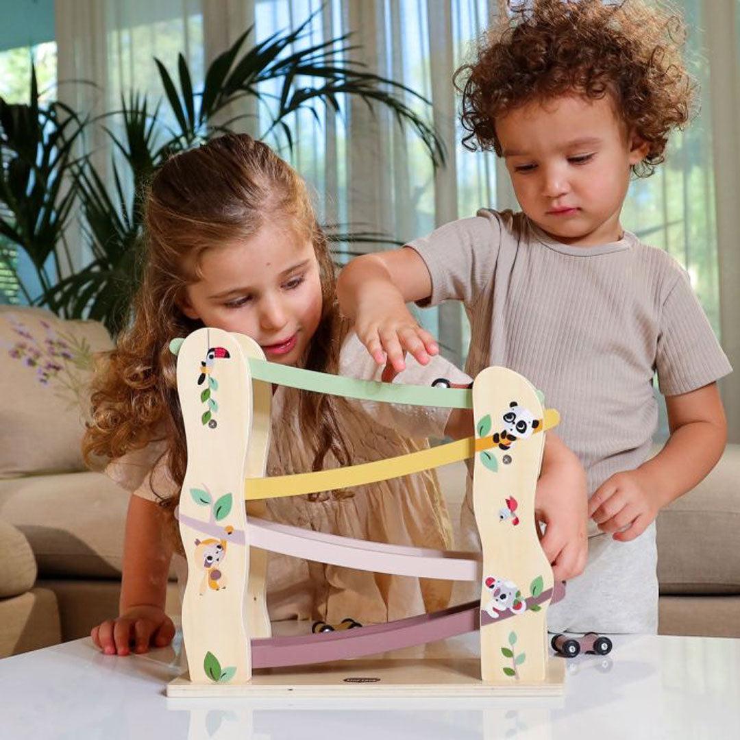  Tiny Love Wooden Car Slider - Boho Chic - Natural Wood、mySite、merchandisen