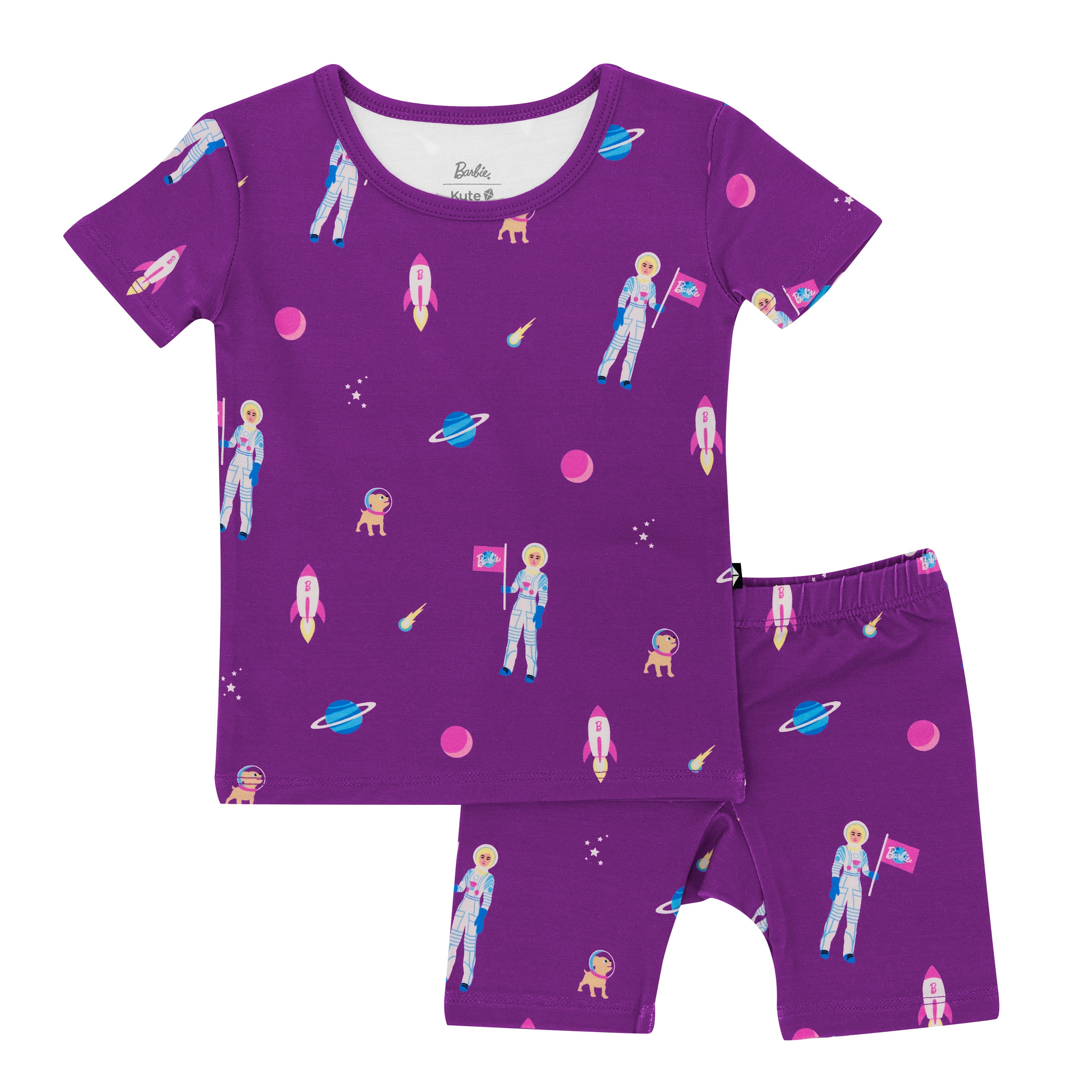  Short Sleeve Pajamas in Barbie™ Astronaut、mySite、layawaytickets