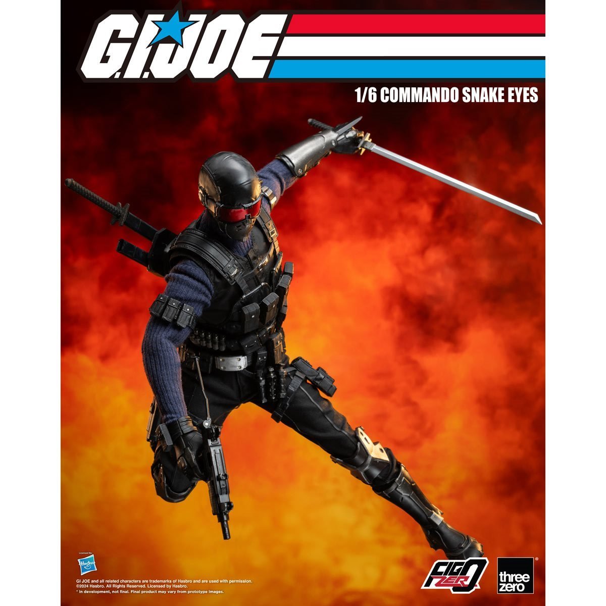 G.I. Joe FigZero Commando Snake Eyes (1/6 Scale)、mySite、hgirdovlk
