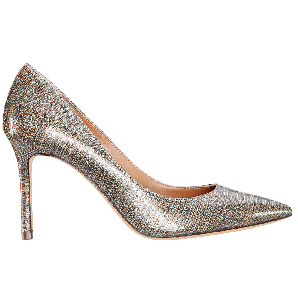 Nina Metallic Pointed Toe Stiletto Pumps、mySite、gtrtttuynbv