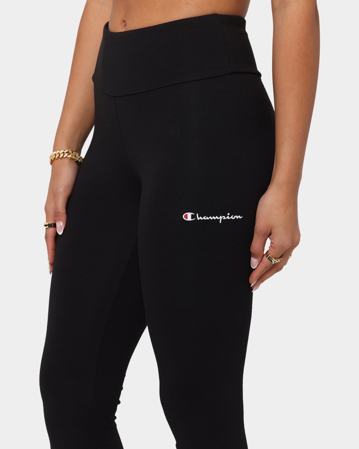 Champion Women's High-Rise Legging Black、mySite、zt4zffjzw