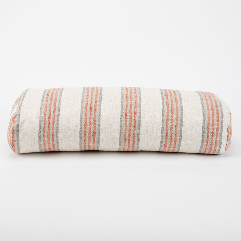 Coral Stripe Bolster - COVER ONLY、mySite、topwebapps