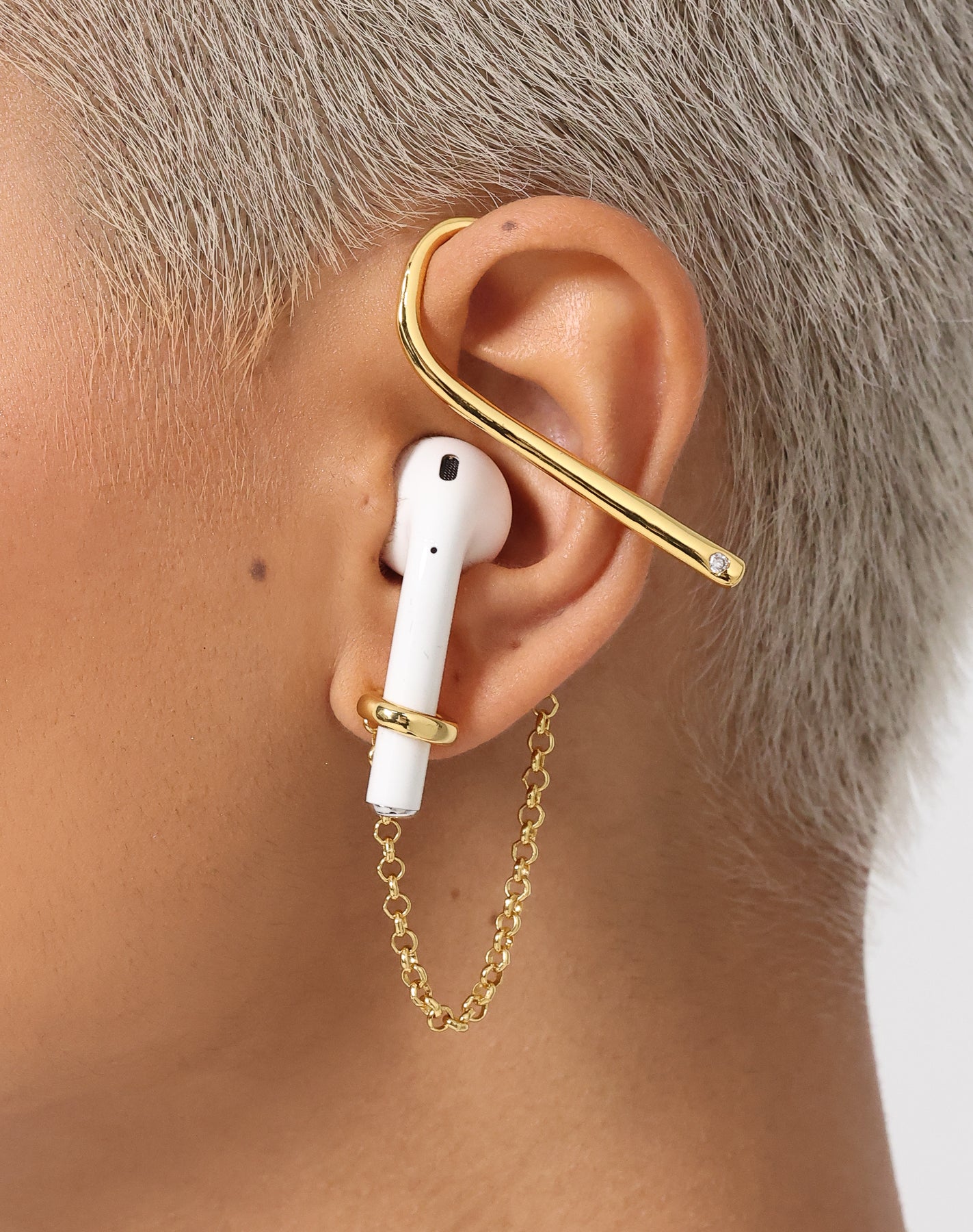 Raising Hell Women's Ear Cuff Pair Gold、mySite、zt4zffjzw