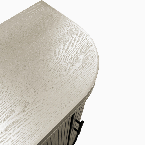 70.07"Large Size 4 Door Cabinet, Suitable For Living Room, Kitchen, Bedroom, Corridor (Champagne)、、xpatfood