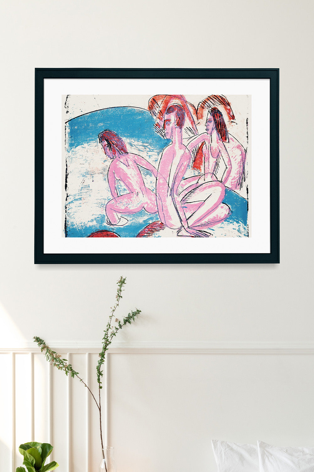 Three Bathers by Stones Art Print、mySite、gigharbornorthrealestate
