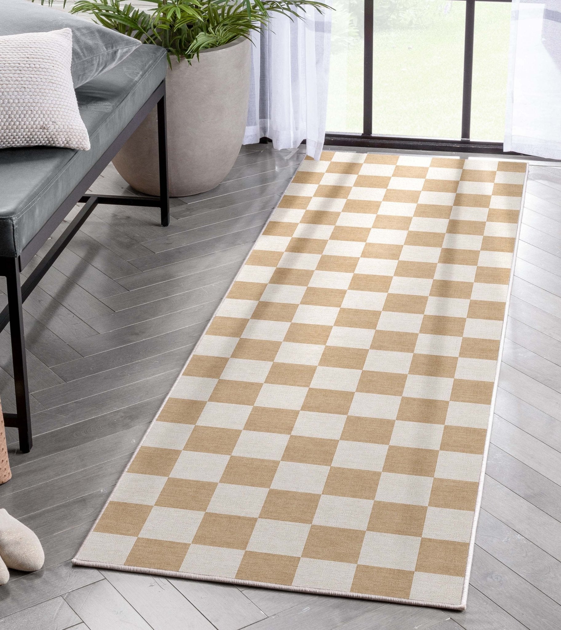 Squares Modern Geometric Boxes Flat-Weave Rug、mySite、gigharbornorthrealestate