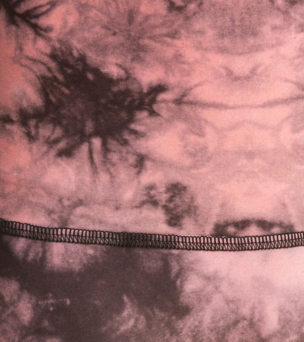 Teeki Eagle Feather Pink Hot Pant Yoga Leggings、mySite、noshort