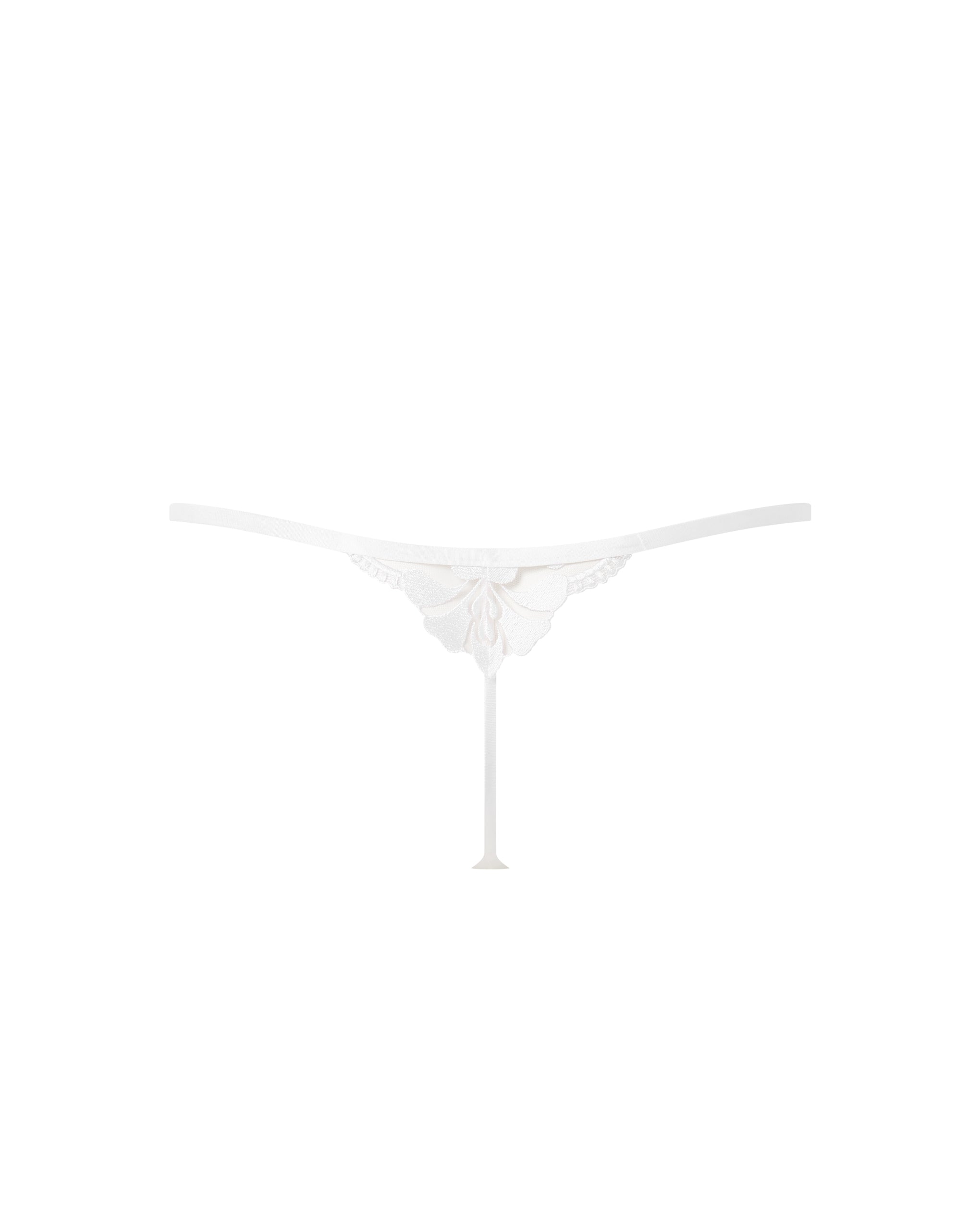 Leonora Thong White/Sheer、mySite、bengalsvssteelers