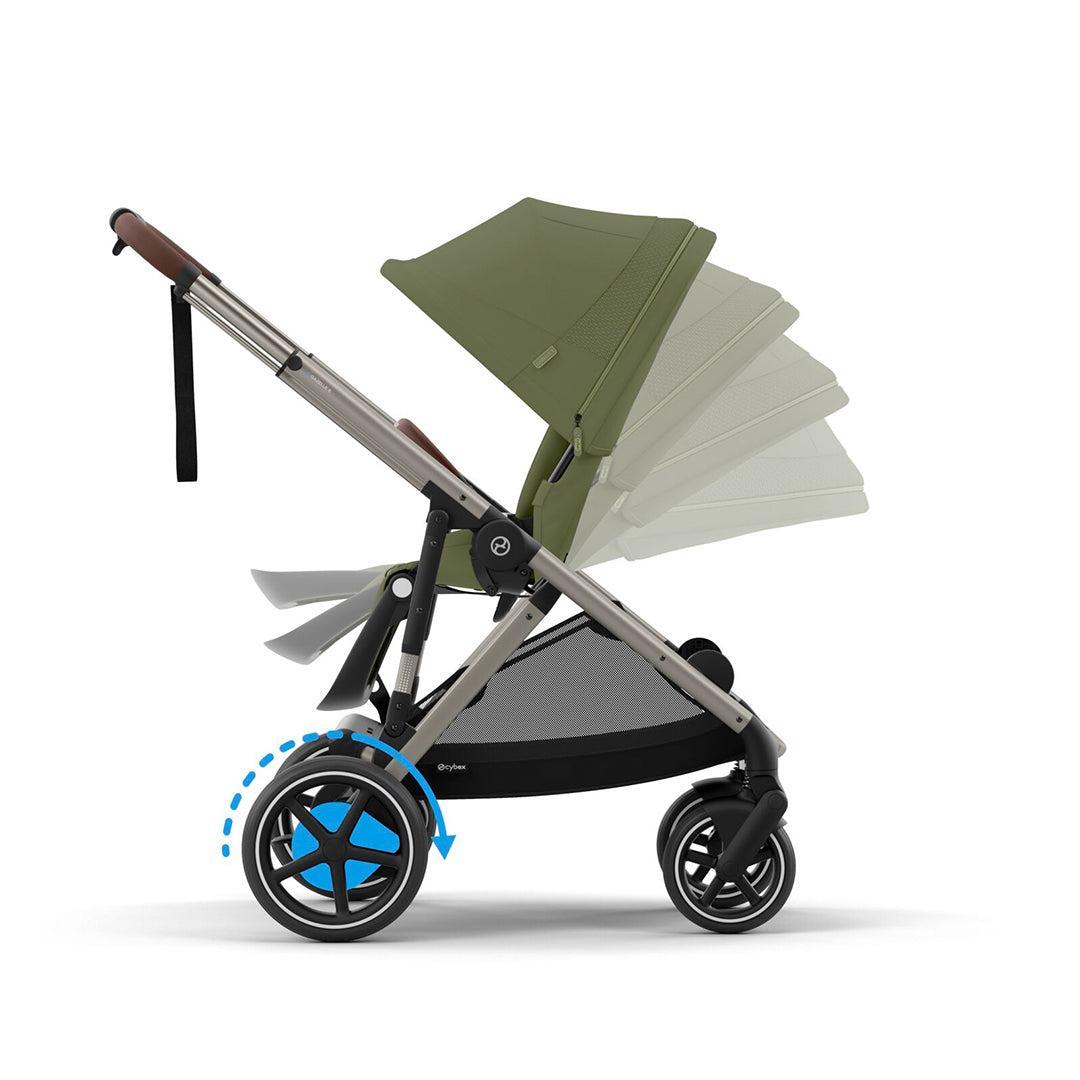  CYBEX eGazelle S Pushchair - Moss Green、mySite、merchandisen