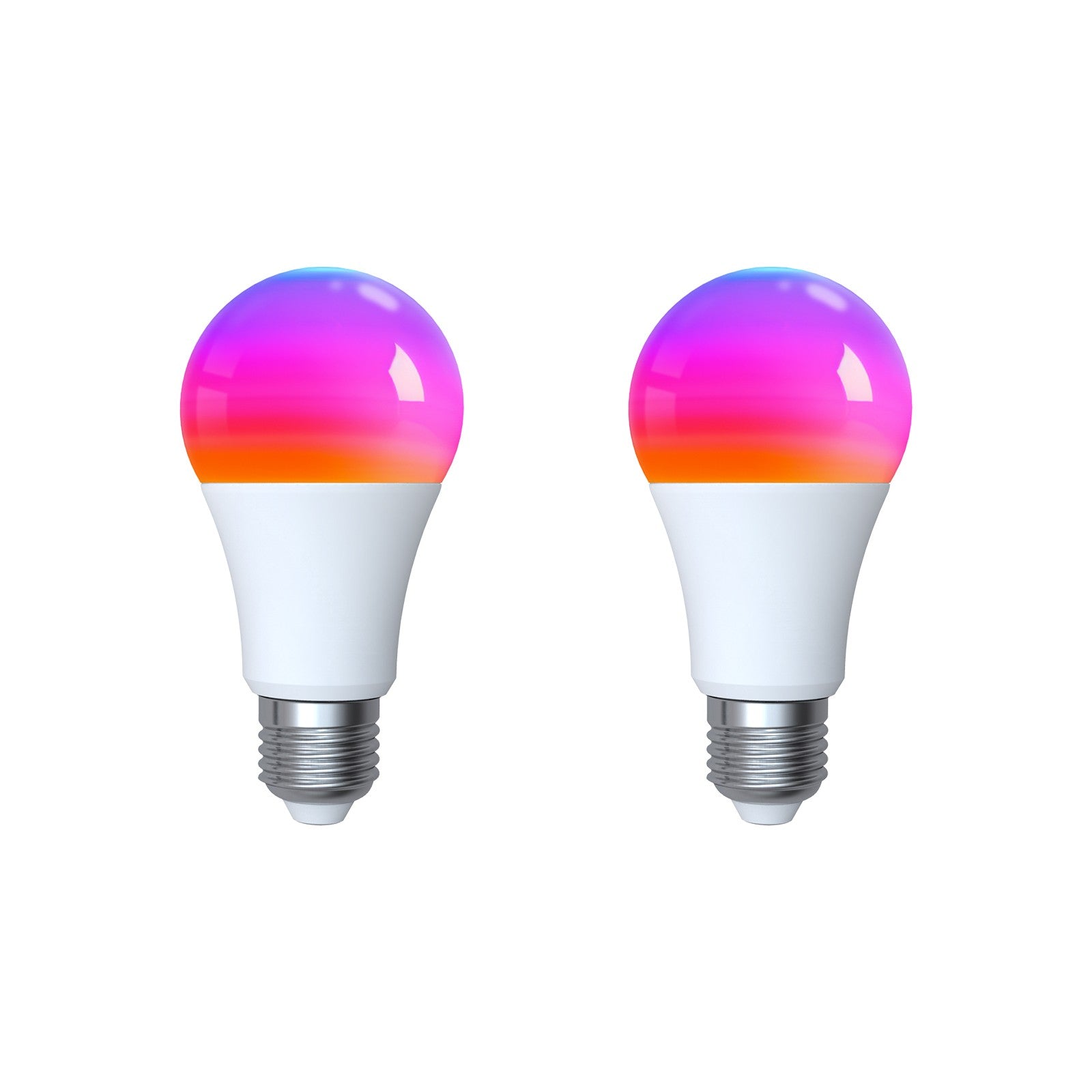 Tuya Matter WiFi Smart LED E27 Dimmable Light Bulbs RGB 2700K-6500K W+C、mySite、fannypackpong