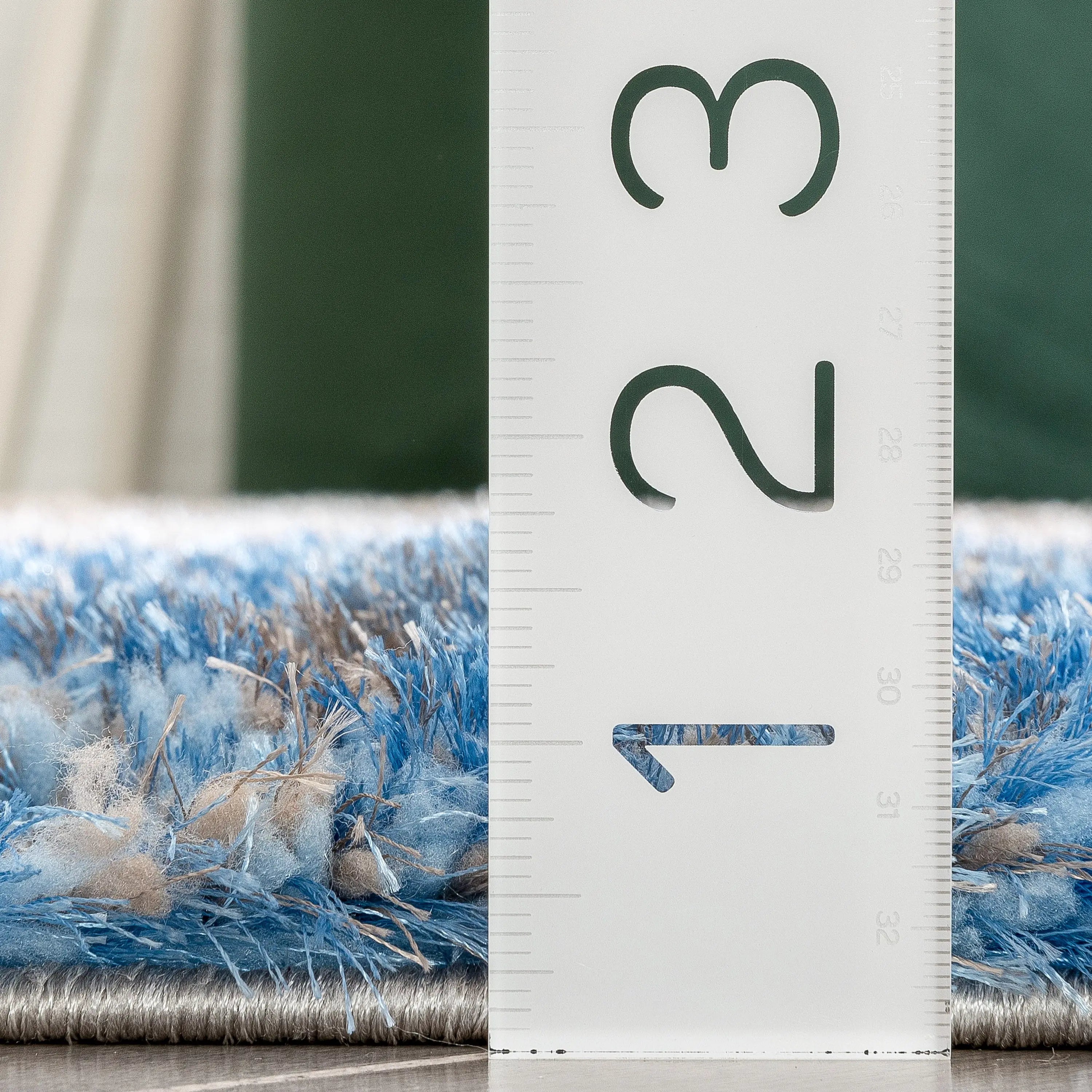 Remi Contemporary Geometric Boxes 3D Textured Shag Grey Light Blue Rug、mySite、gigharbornorthrealestate