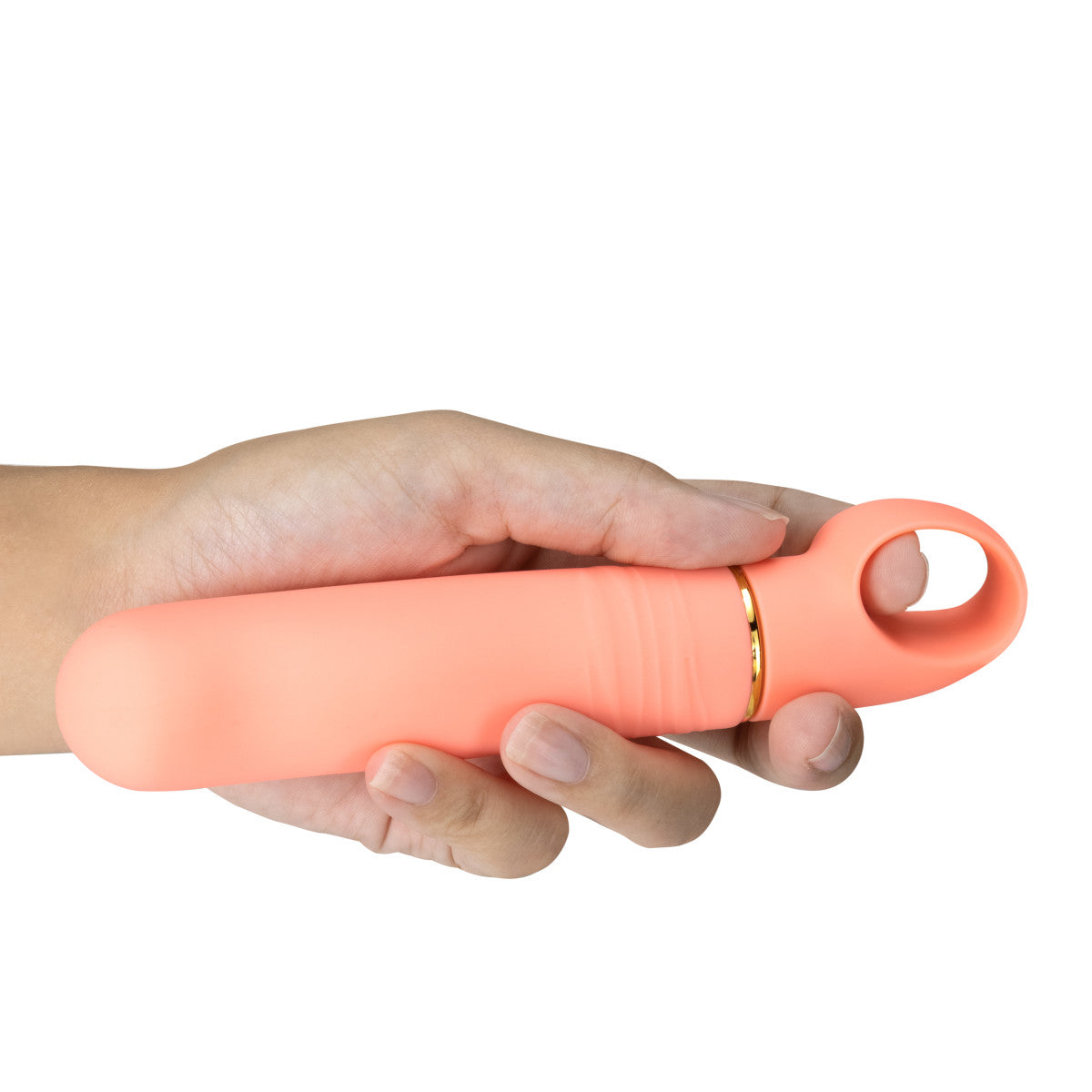 Aria By Blush® | Smokin' AF: Enhanced G-Spot Stimulation Coral Silicone Vibrator with Powerful RumboTech™ Technology、mySite、bottomscart